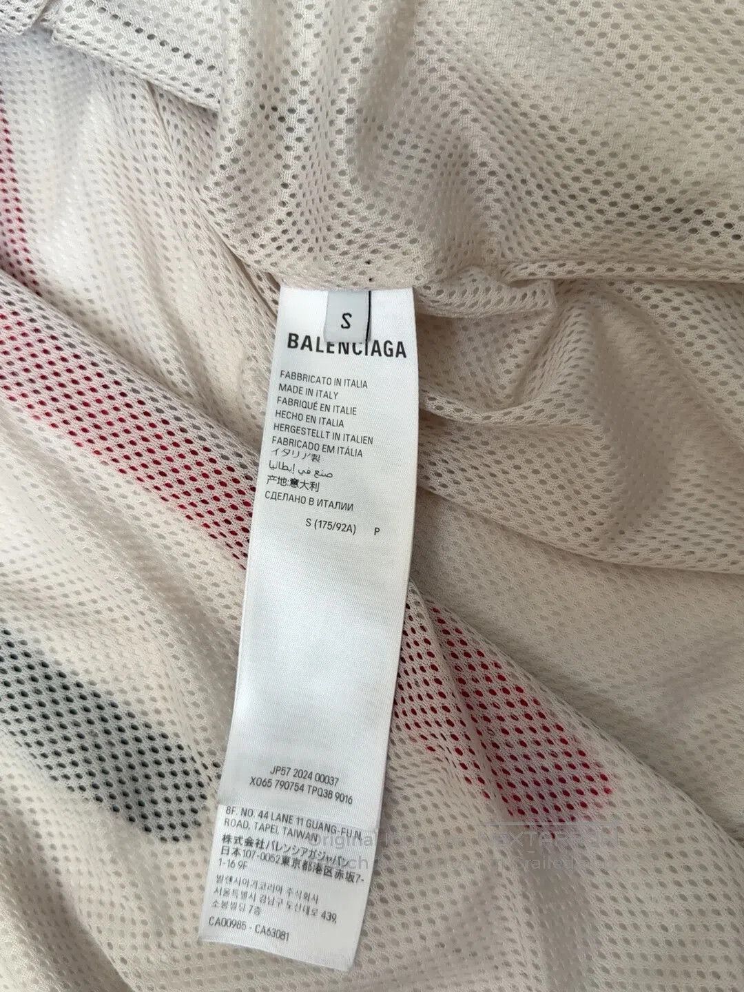 Balenciaga Balenciaga Color Block Hooded Jacket Size S. Size US S / EU 44-46 / 1 - 6 Thumbnail