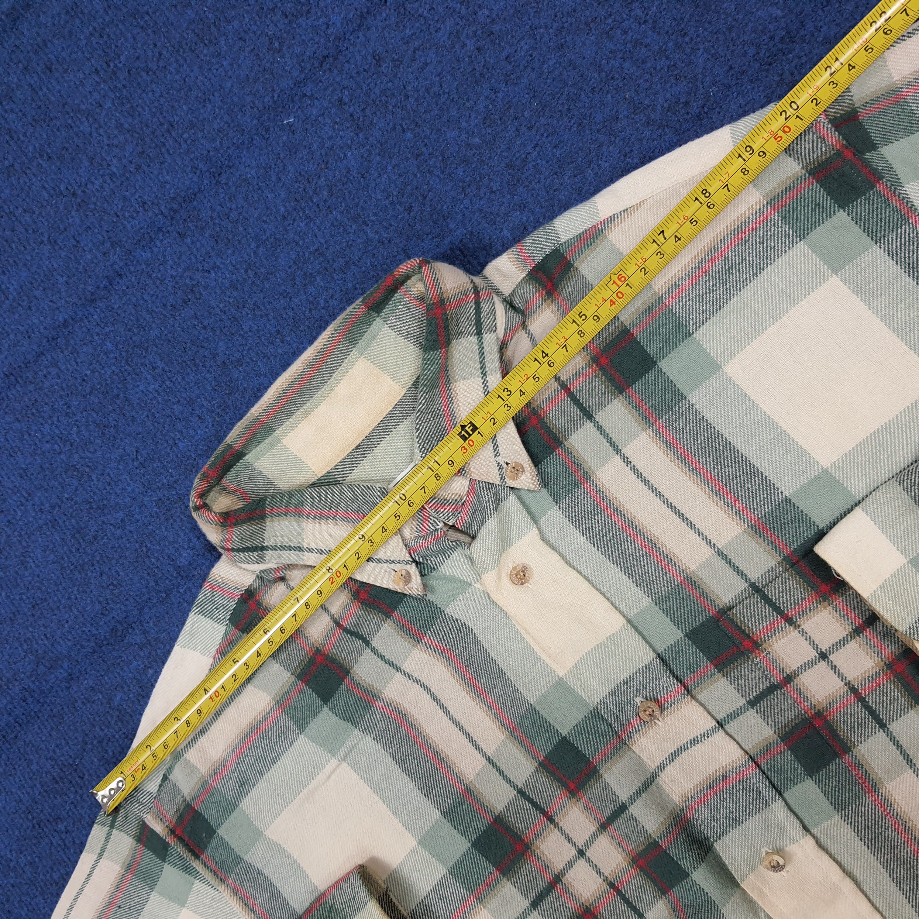 Lacoste Vintage Chemise Lacoste Flannel Button Up Shirt C285N71 Size US XL / EU 56 / 4 - 10 Thumbnail