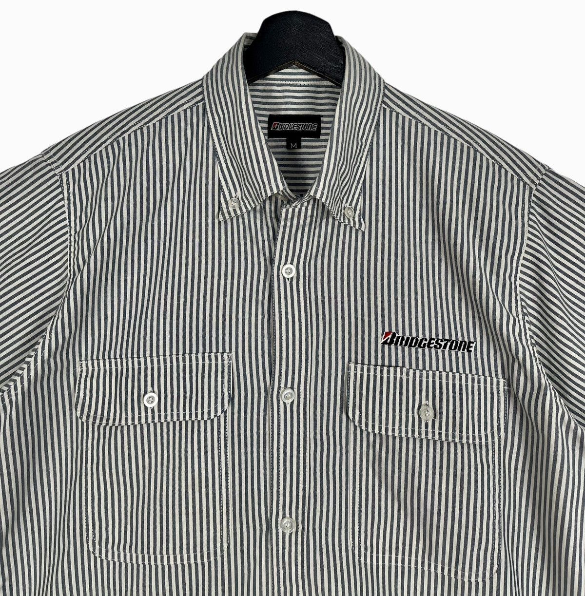 Japanese Brand × Vintage Vintage Bridgestone Button Down Size US M / EU 48-50 / 2 - 4 Thumbnail
