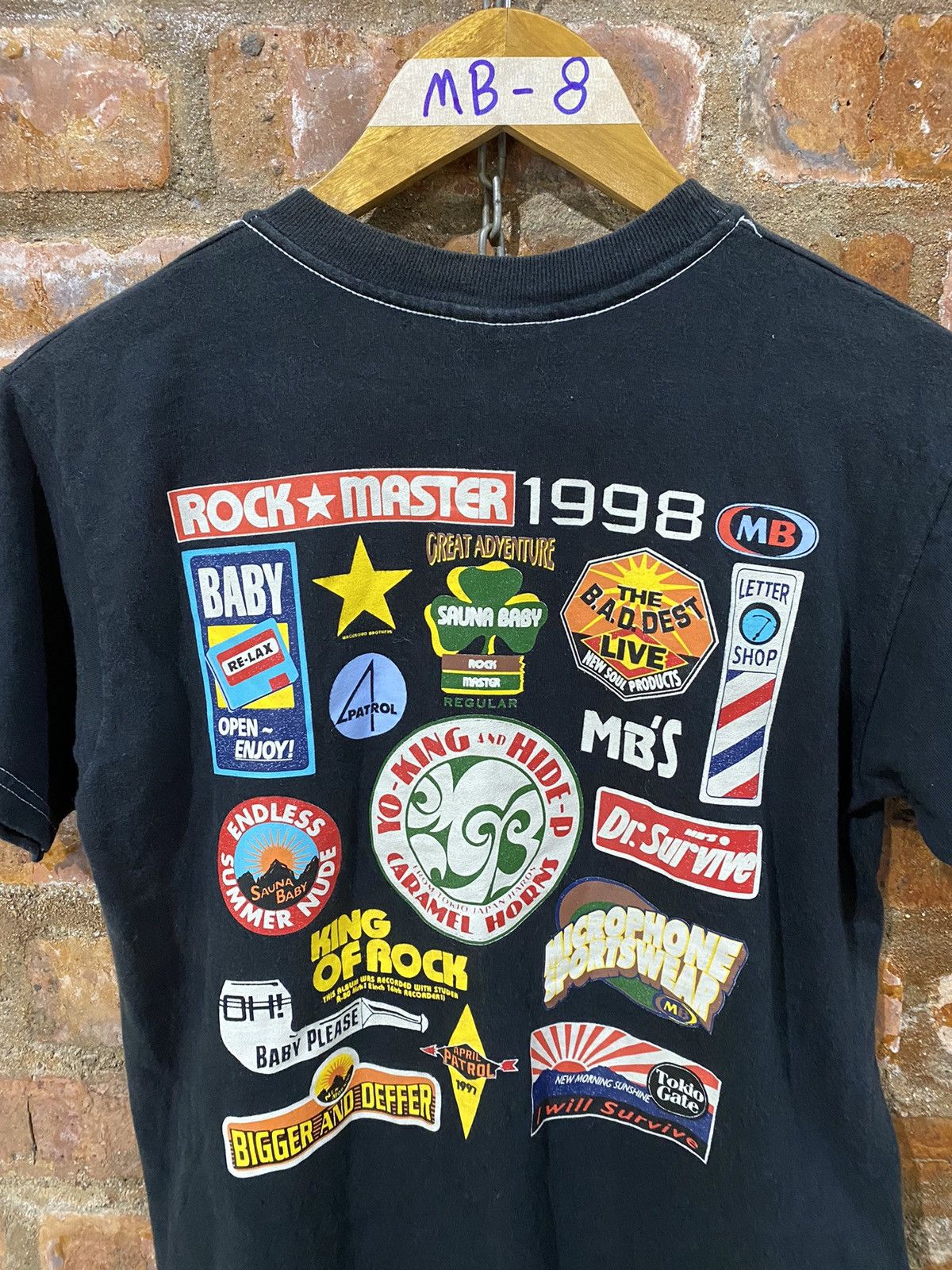 Japanese Brand 1998 MB Punk record Japan tee Size US S / EU 44-46 / 1 - 3 Thumbnail