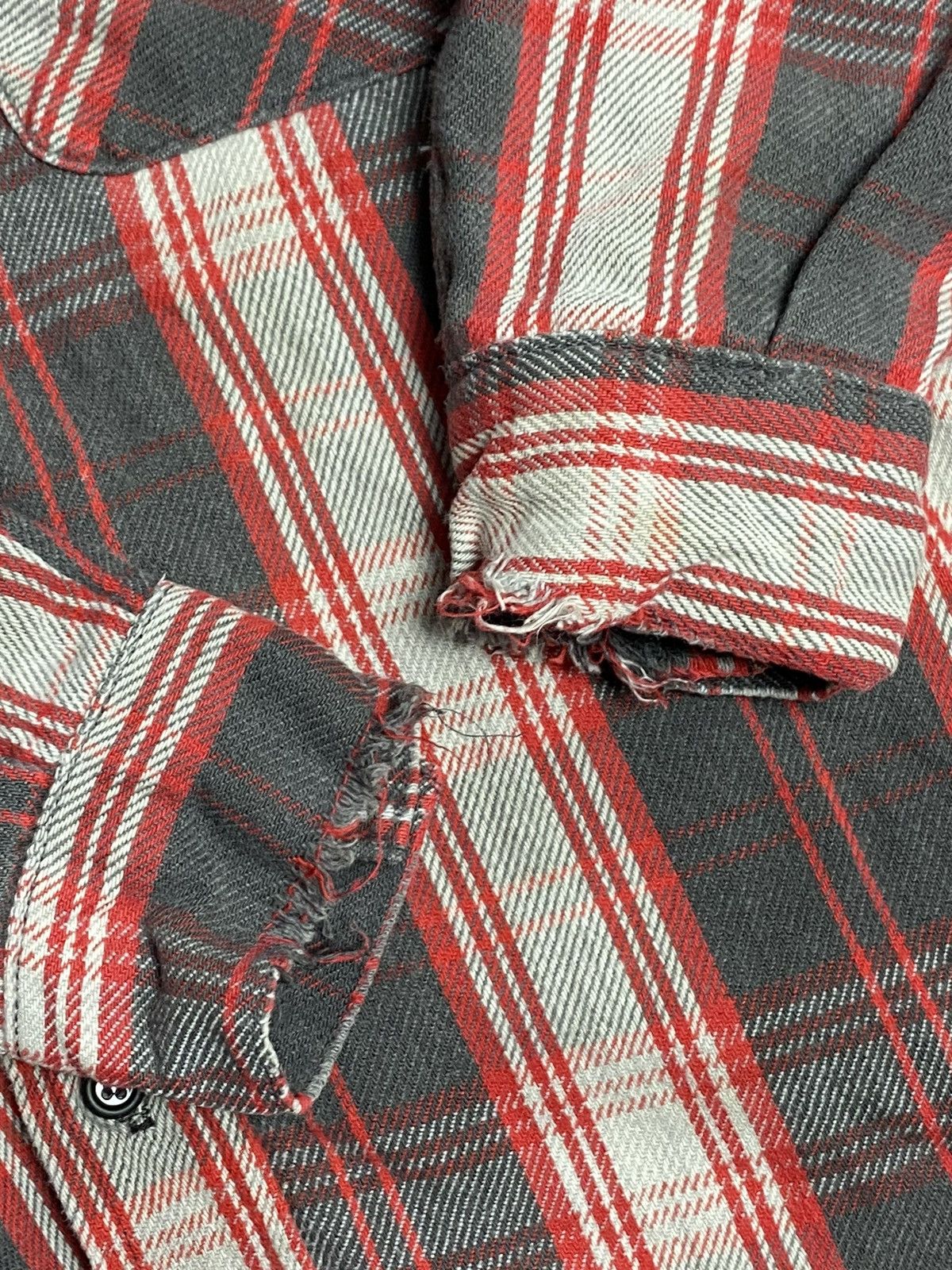 FiveBrother Vintage 70s Five Brother USA Plaid Shirt Long Sleeve Size S Size US S / EU 44-46 / 1 - 13 Thumbnail