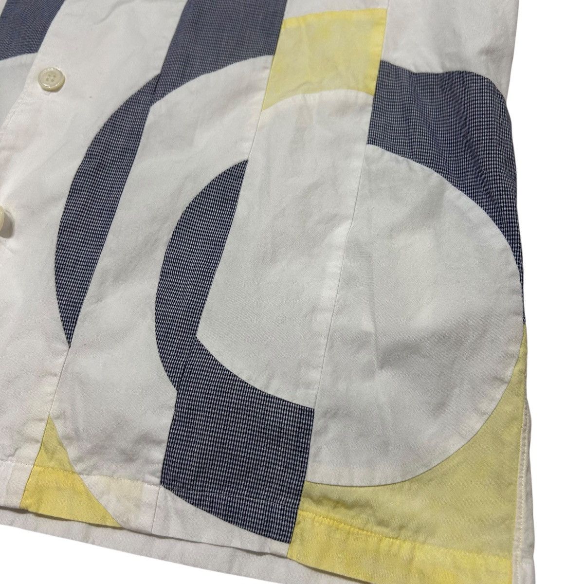 Comme des Garcons 558 02SS Comme Des Garcons Homme patchwork Panelled shirt Size US S / EU 44-46 / 1 - 15 Thumbnail