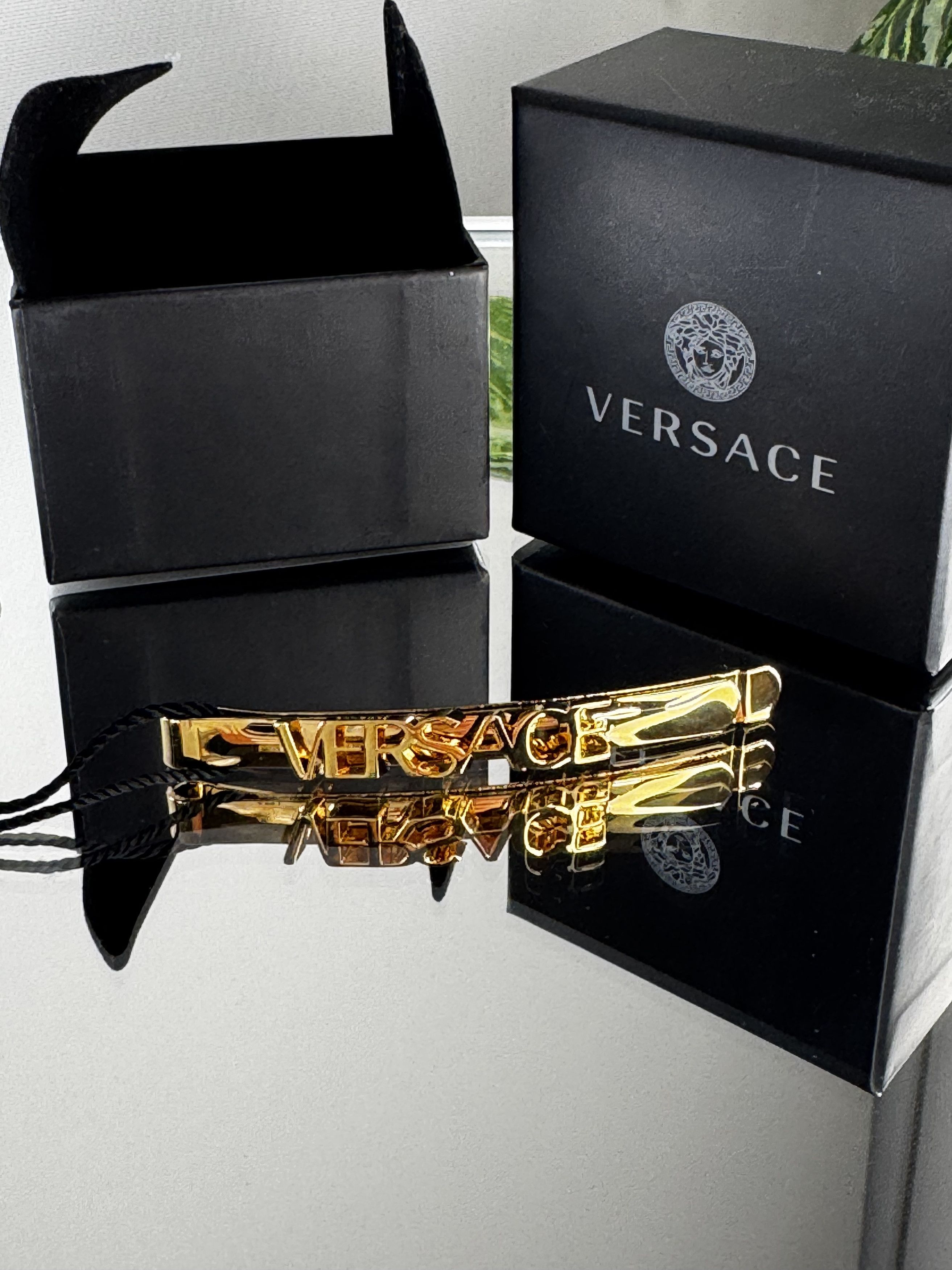 Versace Tribute Medusa Hair Clip Size ONE SIZE - 13 Thumbnail