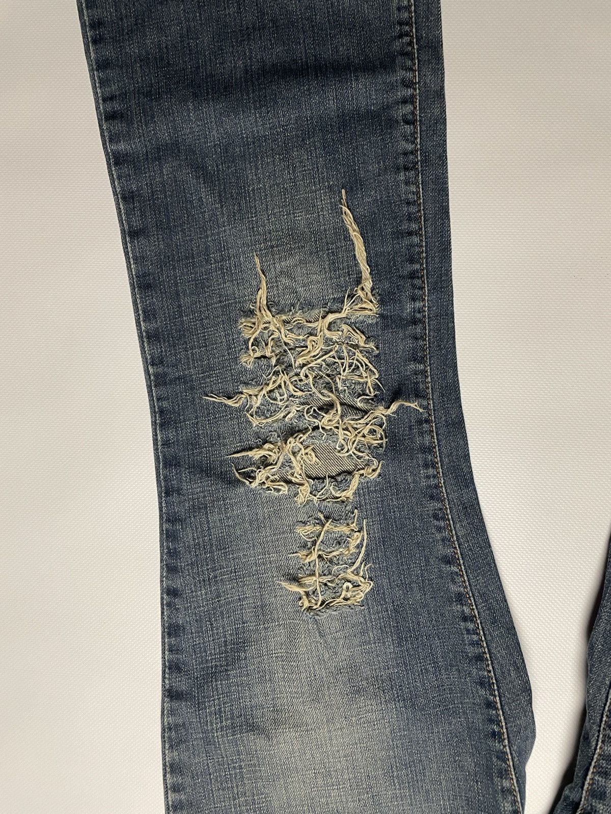 Dolce & Gabbana Dolce & Gabbana Distressed Bootcut Jeans - Women's Size S Size 27" / US 4 / IT 40 - 6 Thumbnail