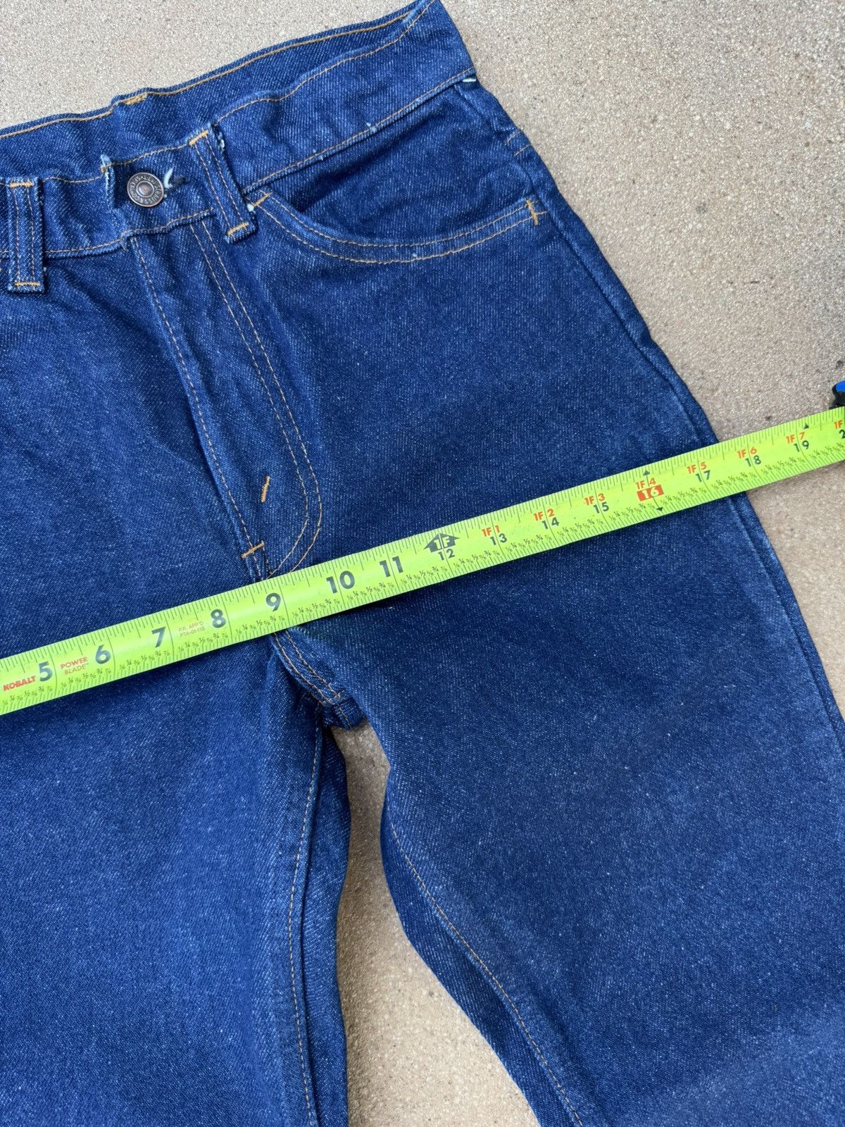 Levi's Vtg 70’s Levi’s 646 Orange Tab Bellbottom Flare Jeans 27x30 Size 27" / US 4 / IT 40 - 12 Thumbnail