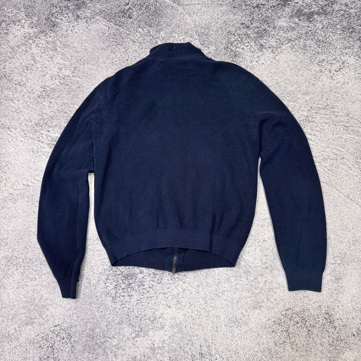 Other Kangra Italy Full Zip Cotton Cardigan Sweater Blue M size Size US M / EU 48-50 / 2 - 5 Thumbnail