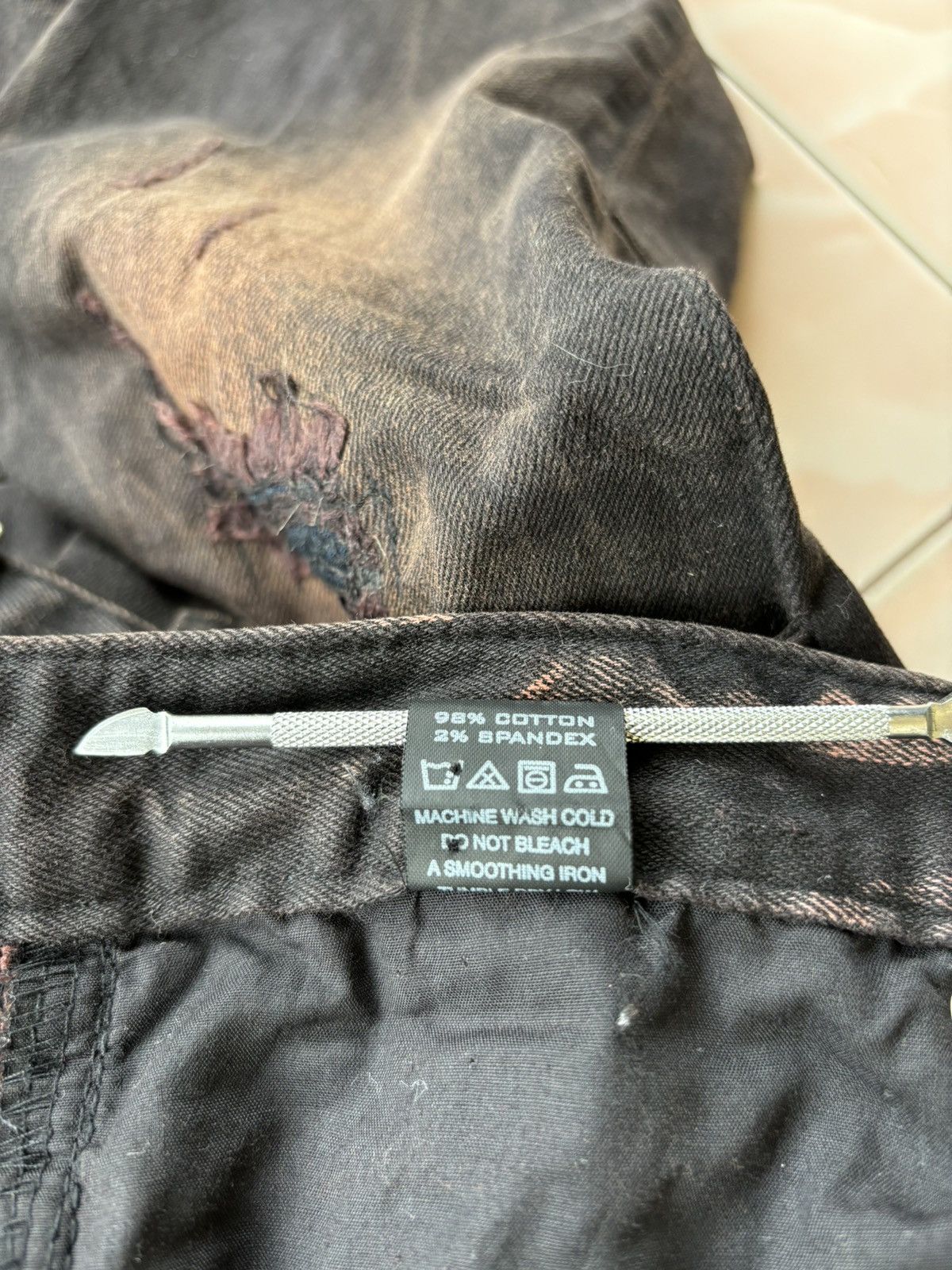 Seditionaries ILDF Strechable Skinny Jean Size US 32 / EU 48 - 10 Thumbnail
