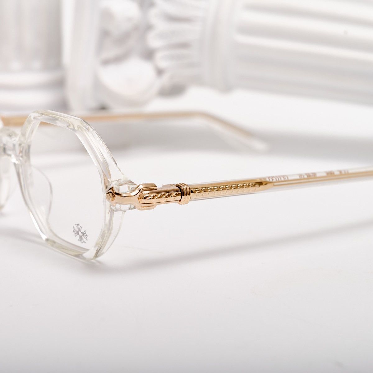 Chrome Hearts CHROME HEARTS CLITCO CRYSTAL GLASSES Size ONE SIZE - 3 Thumbnail