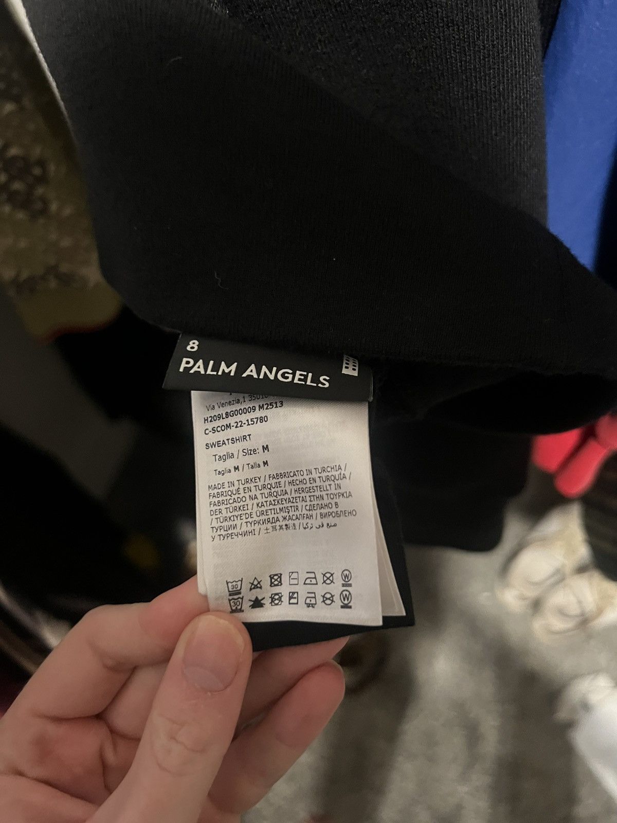 Moncler × Palm Angels 8 Moncler Palm Angels Sweatshirt With Bear Size US M / EU 48-50 / 2 - 12 Thumbnail