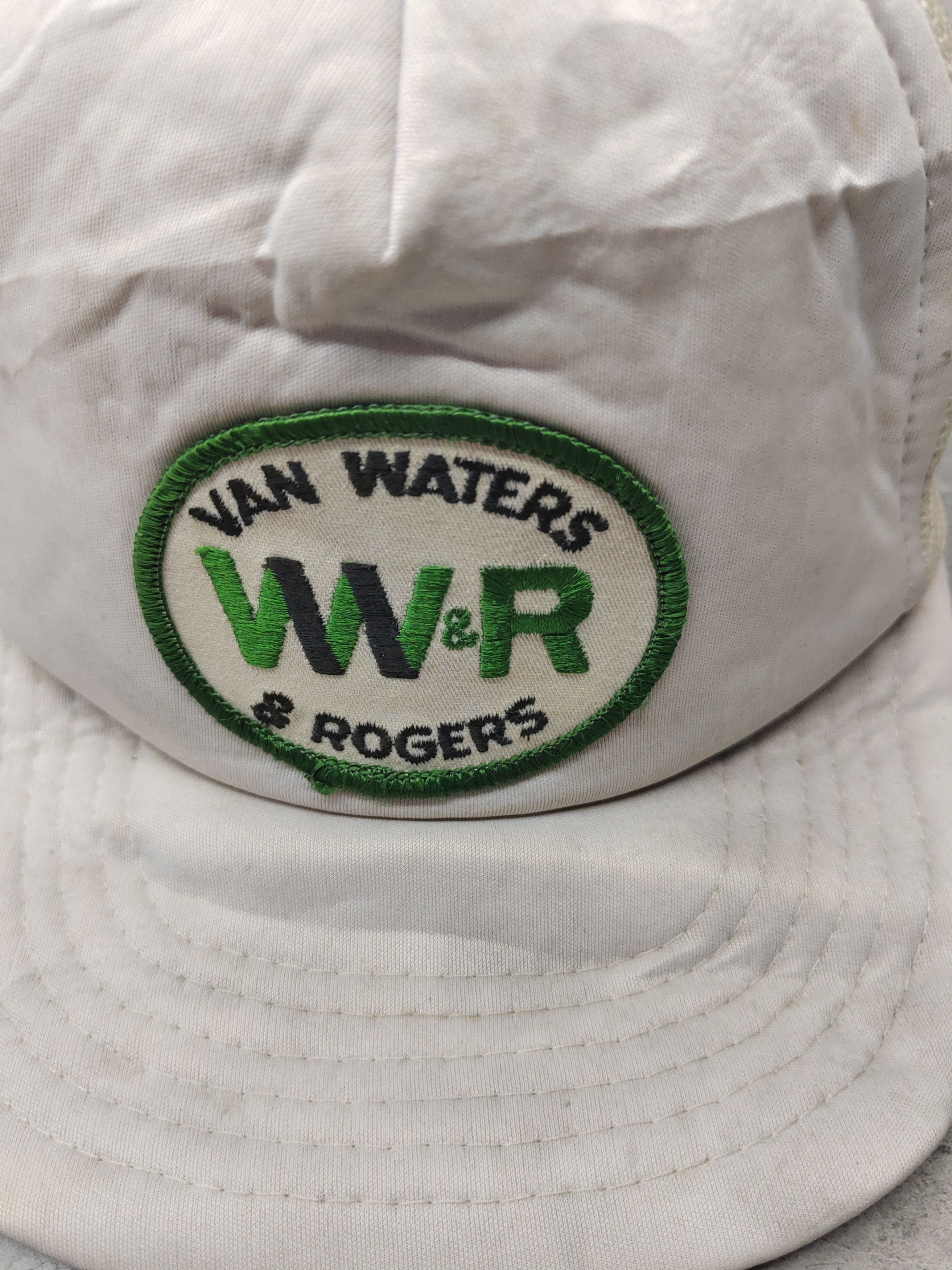 Vintage Vintage Van Waters W&R & Rogers Trucker Cap Hat Size ONE SIZE - 3 Thumbnail