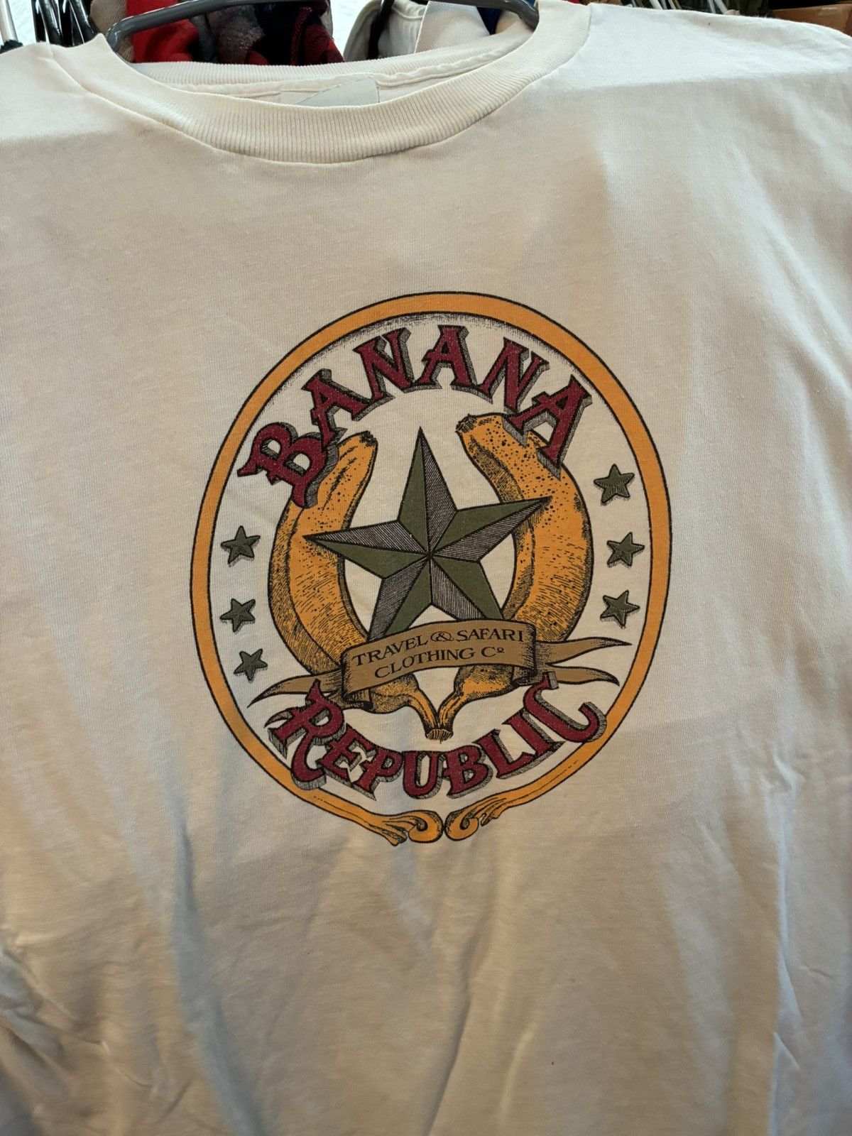 Banana Republic Vintage 80s Banana Republic tee shirt Size US L / EU 52-54 / 3 - 2 Thumbnail