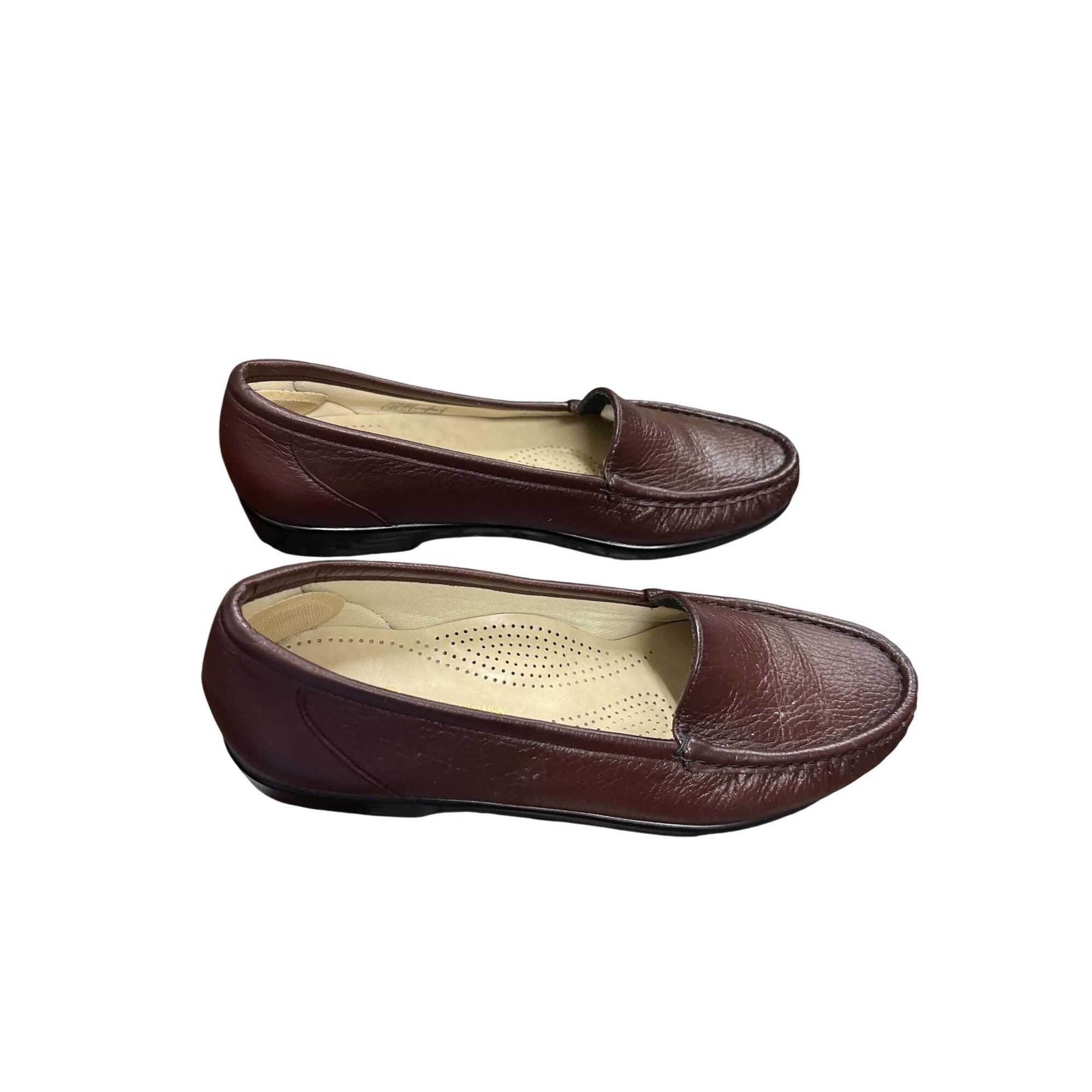 SAS SAS Tripad Comfort wms brown leather pebbled loafer sz 9N SK Size US 9 / IT 39 - 3 Thumbnail