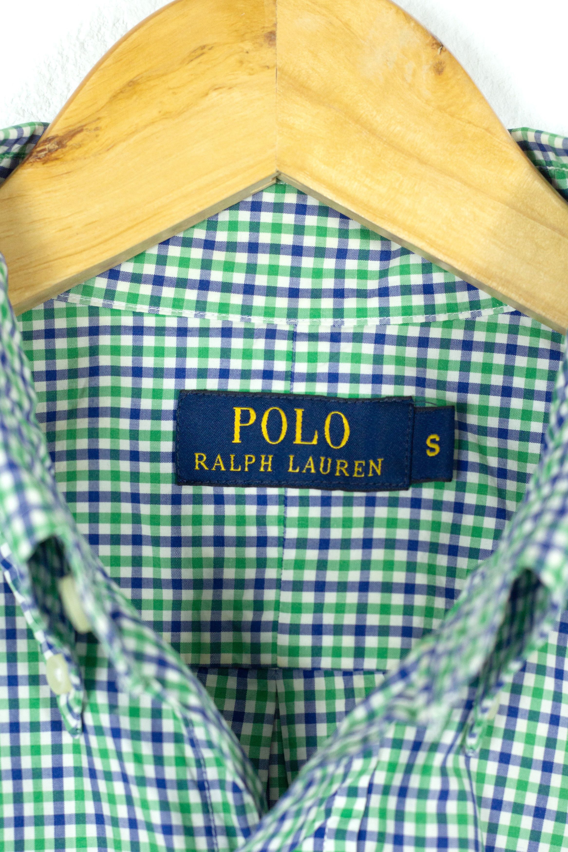 Polo Ralph Lauren Ralph Lauren Logo Green Check Oxford Shirt S Size US S / EU 44-46 / 1 - 2 Thumbnail