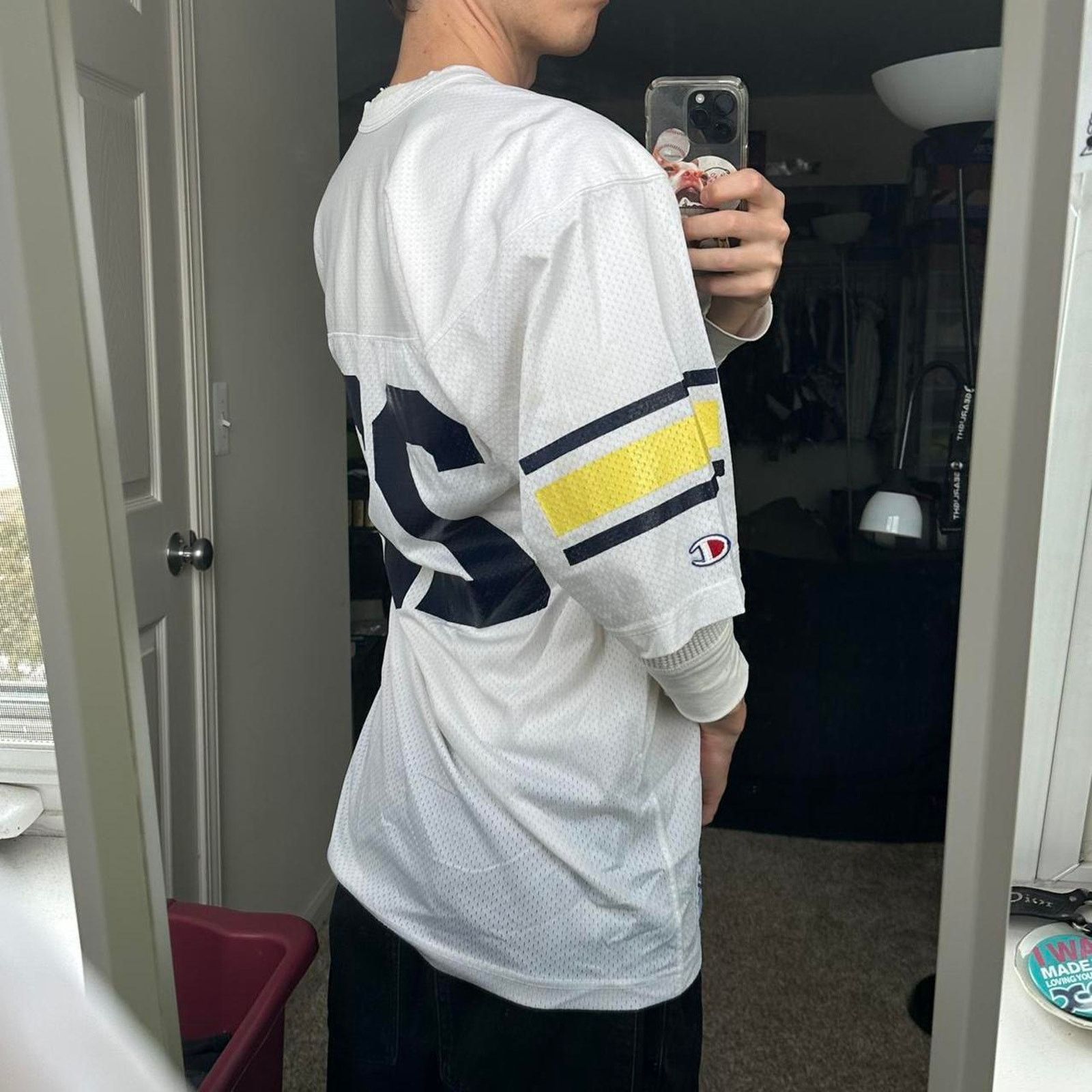 Champion × Vintage Vintage 80s champiom uofm university JERSEY Size US M / EU 48-50 / 2 - 3 Thumbnail
