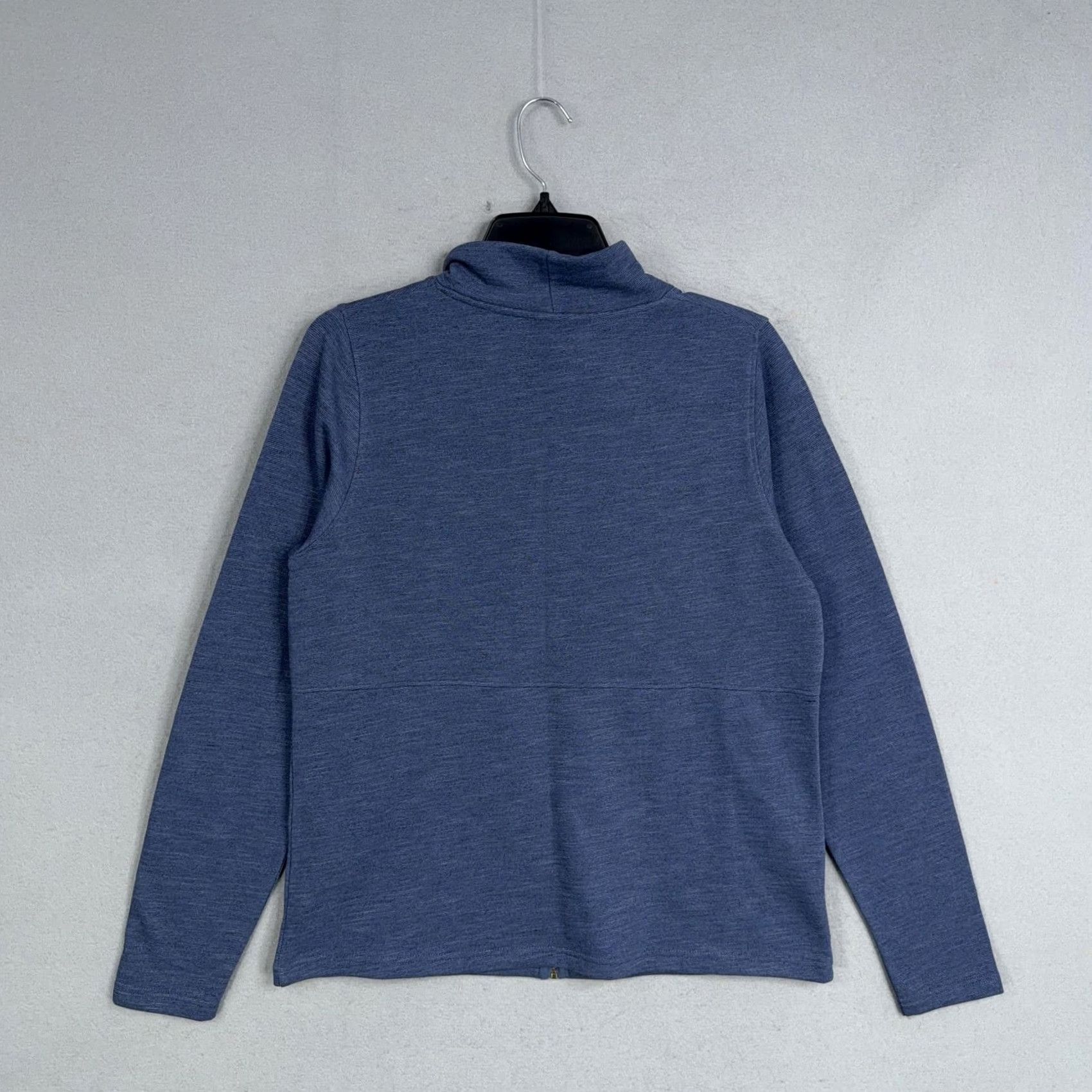 Vintage GEAR FOR SPORTS Jacket Womens Medium Blue Knit Full Zip Mock Neck Bahamas Travel Size M / US 6-8 / IT 42-44 - 6 Thumbnail