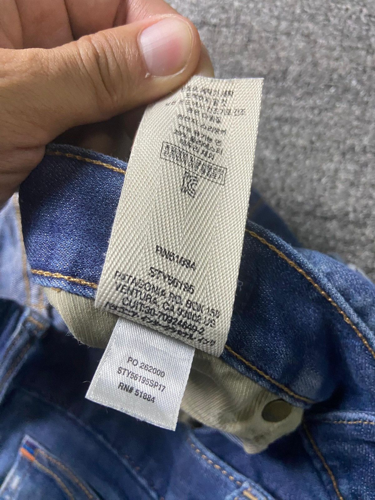 Japanese Brand × Patagonia × Vintage Patagonia x IRON CLAD Ripped Denim Jeans (132) Size US 33 - 5 Thumbnail