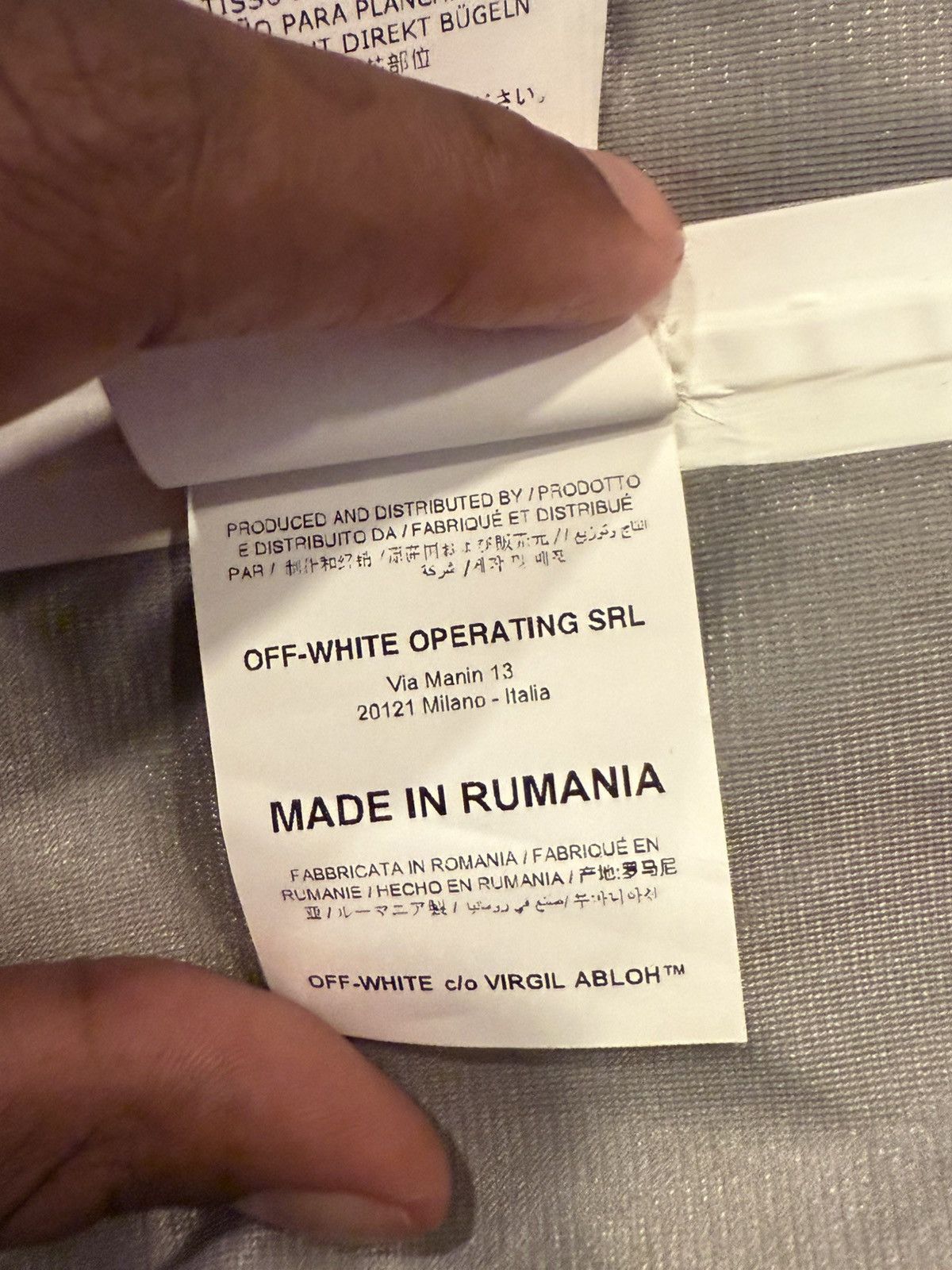 Off-White Rare OFF-WHITE Goretex Graffiti Print Shirt Gore Virgil Ablo Size US L / EU 52-54 / 3 - 12 Thumbnail