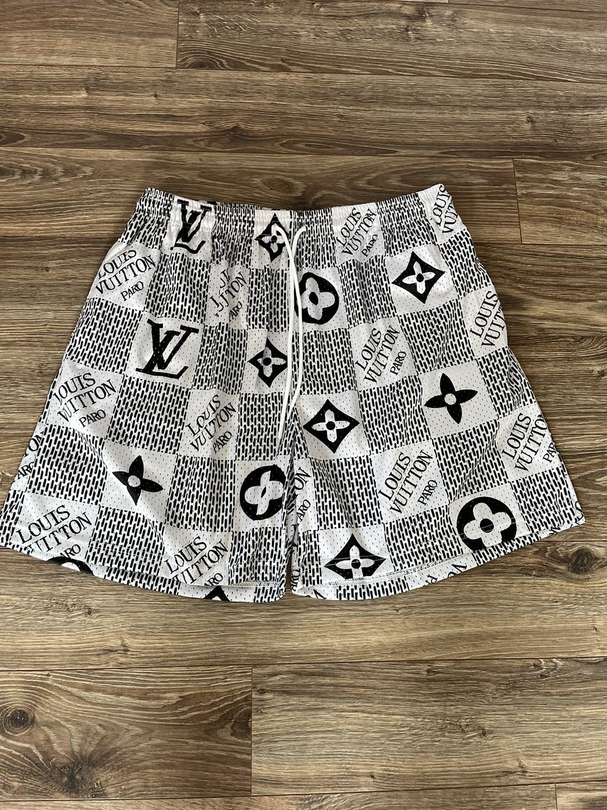 Mr. Remade LV Mesh Shorts