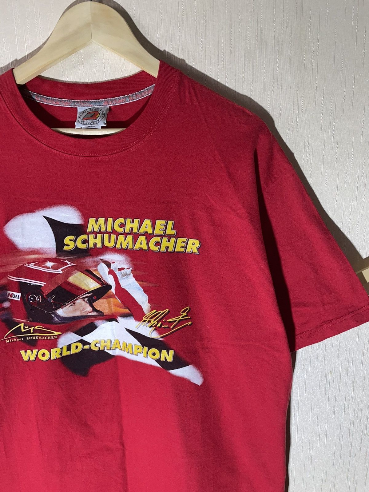 Formula 1 × Vintage Formula 1 Michael Schumacher vintage racing T shirt Size US XL / EU 56 / 4 - 2 Thumbnail