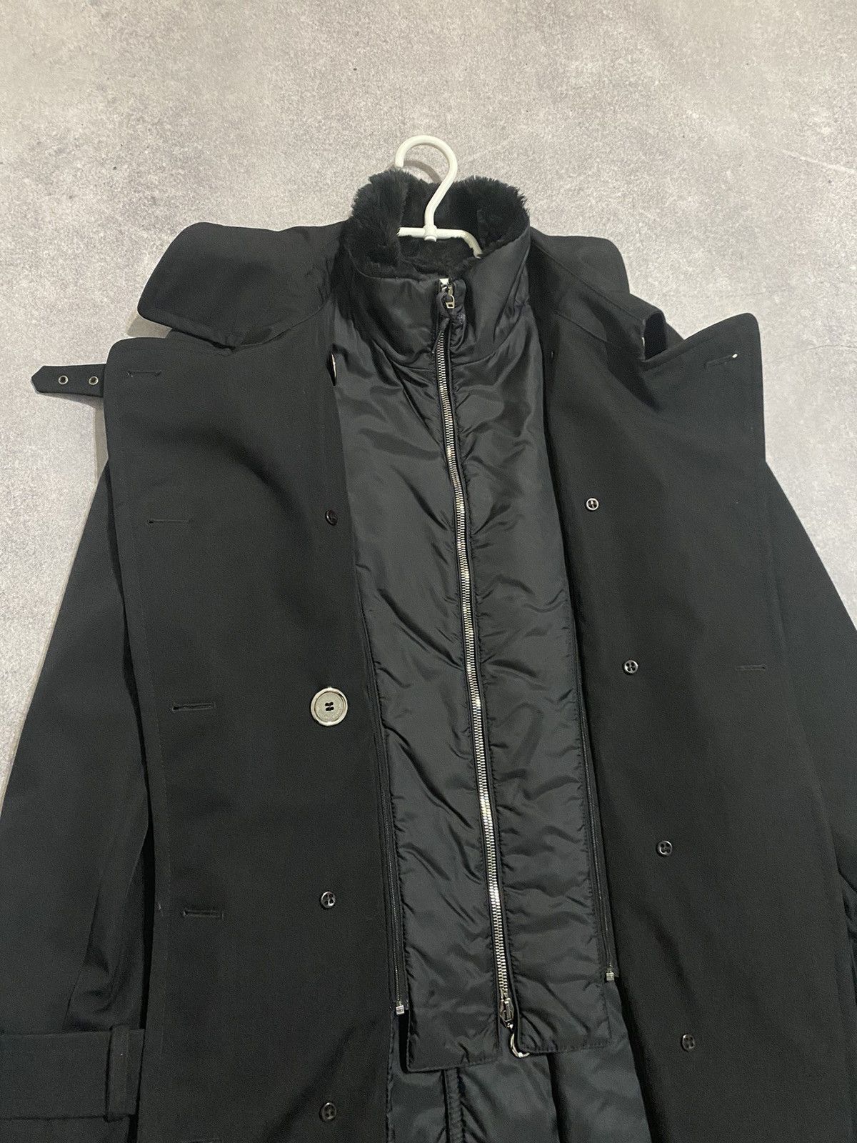 Emporio Armani Emporio Armani Wool Nylon Women’s Coat Insulated Size 40 Size S / US 4 / IT 40 - 5 Thumbnail