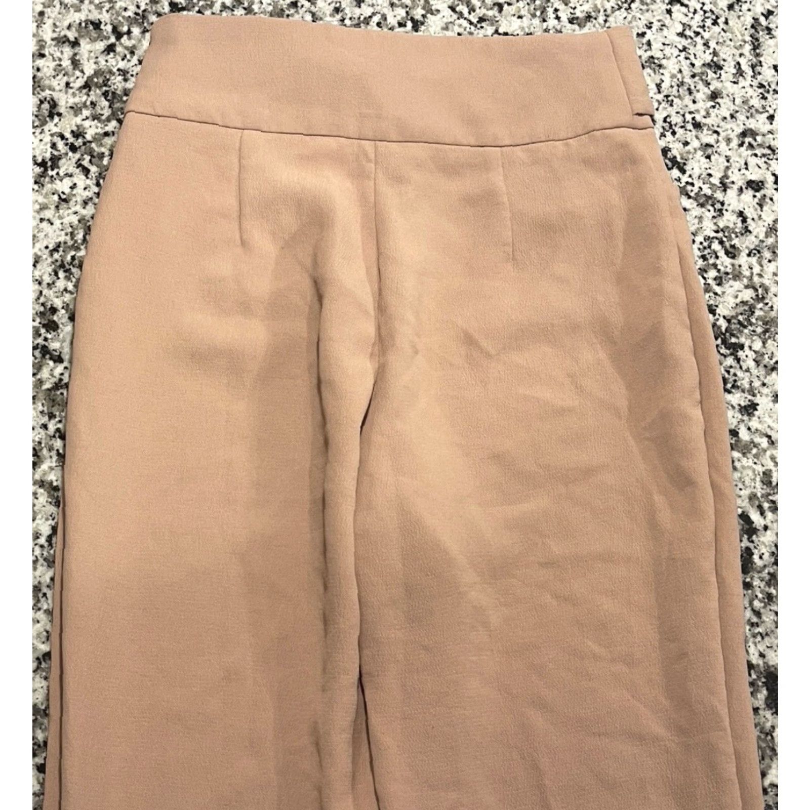 Aritzia Wilfred Jallade Tie Front Linen Blend Pants Women Size 4 Tan Ankle Pants Womens
