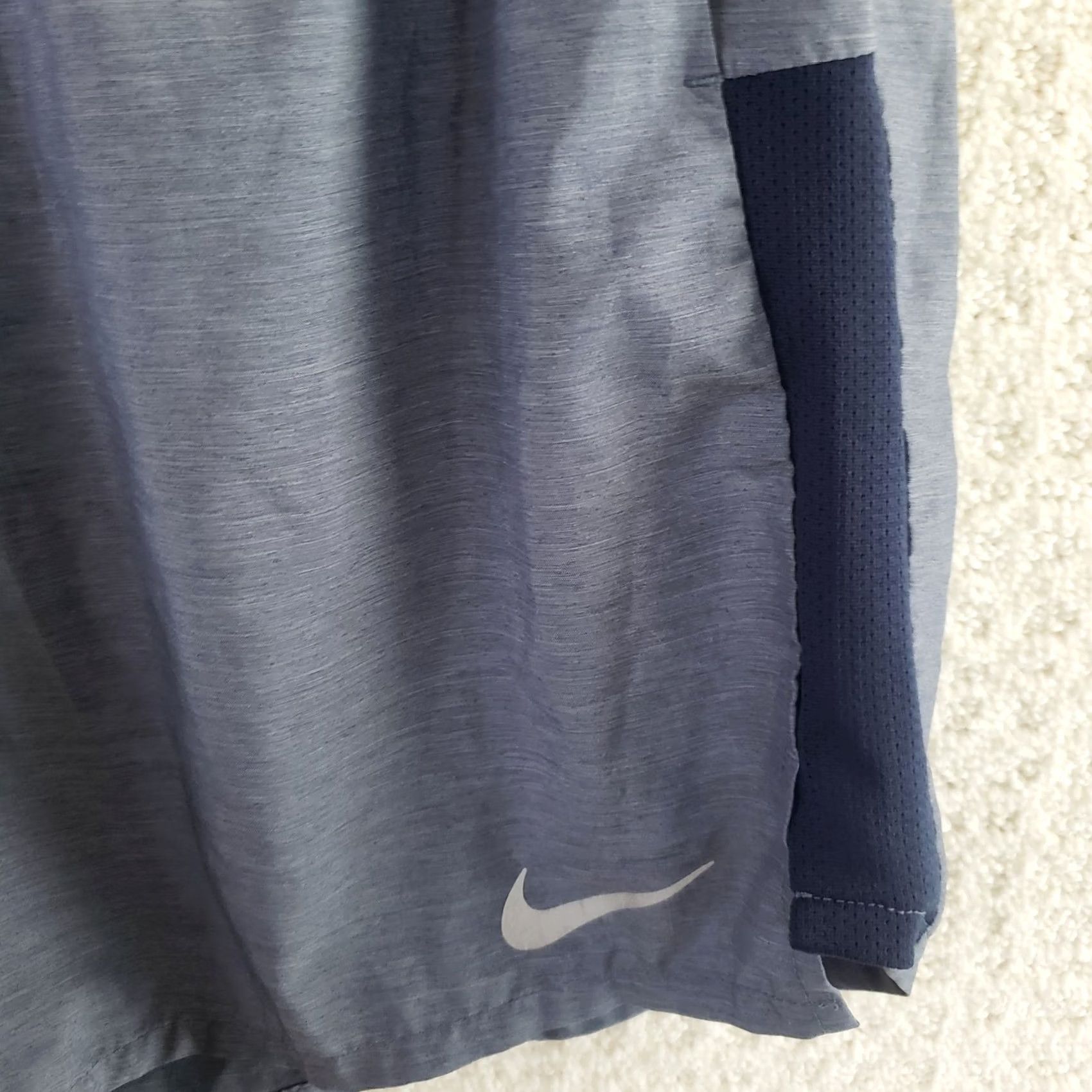 Nike Nike Dri-FIT Training Shorts Men XL Gray 9 Inseam Lightweight Pockets Elastic Waist Quick Dry Moisture Wicking Regular Fit Athletic Sportswear Size US 36 / EU 52 - 4 Thumbnail