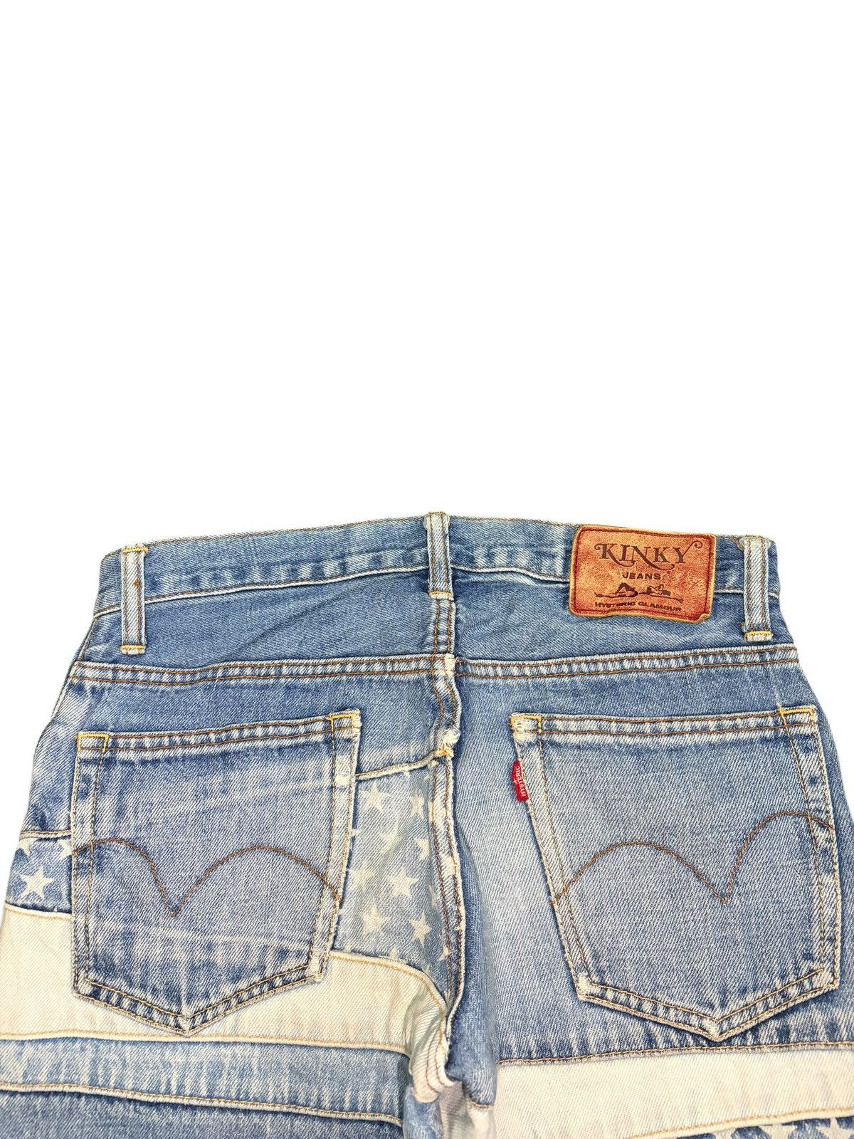 Hysteric Glamour Vintage Hysteric Glamour Distress Low Rise Flare Jeans Size 28" / US 6 / IT 42 - 4 Thumbnail