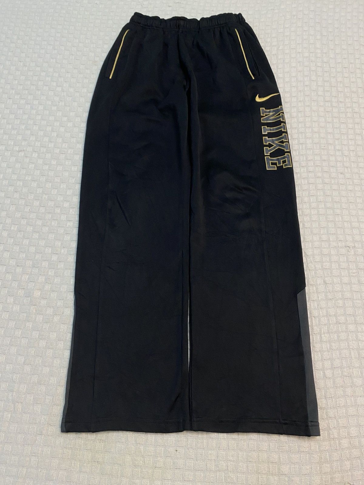 Carhartt Wip × Nike 💥 VINTAGE NIKE SUPER BAGGY 90S WIDE LEG TRACK PANTS Y2K Size US 32 / EU 48 - 1 Thumbnail