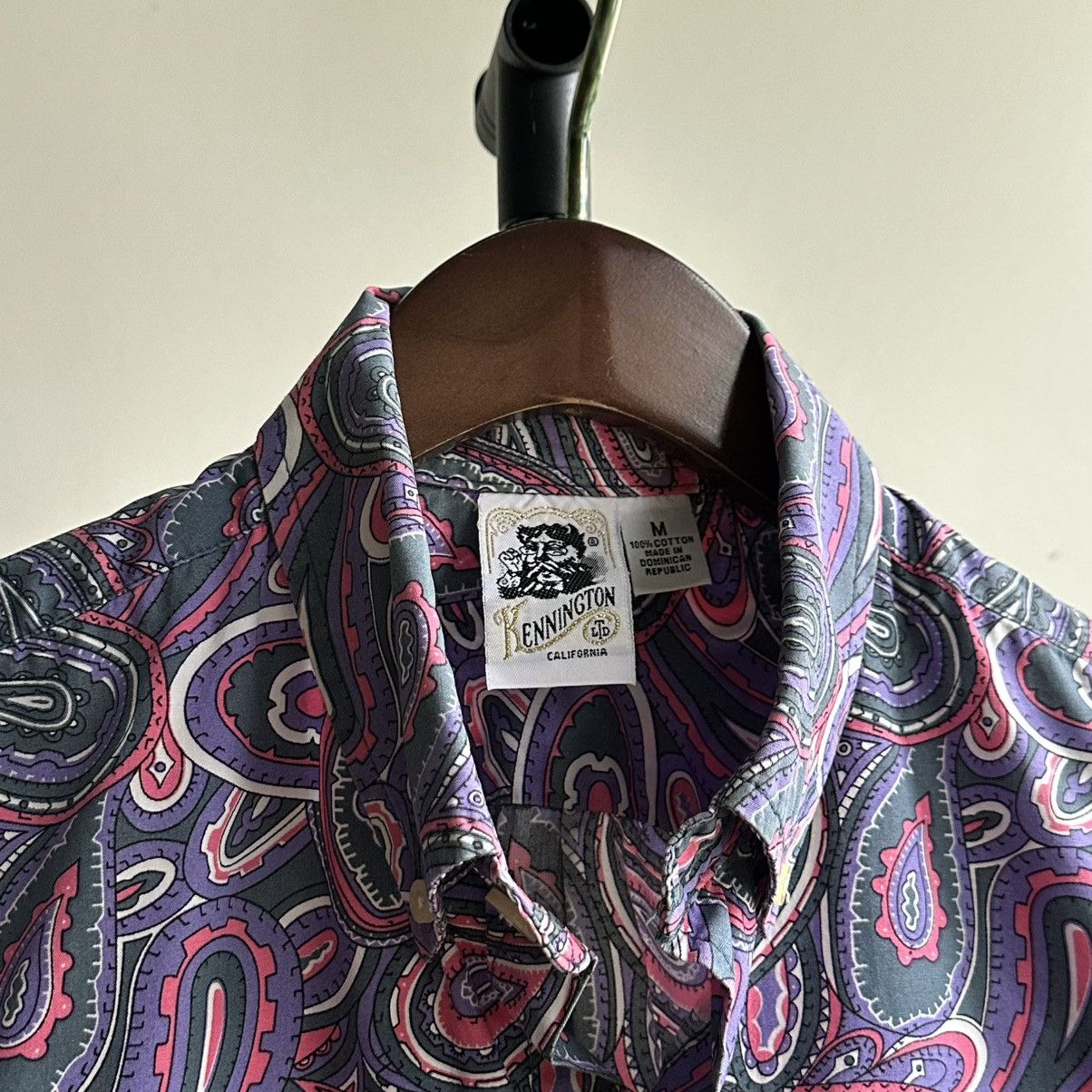 Kennington Ltd. Vintage Kennington Ltd Paisley Print Shirt Size US M / EU 48-50 / 2 - 3 Thumbnail