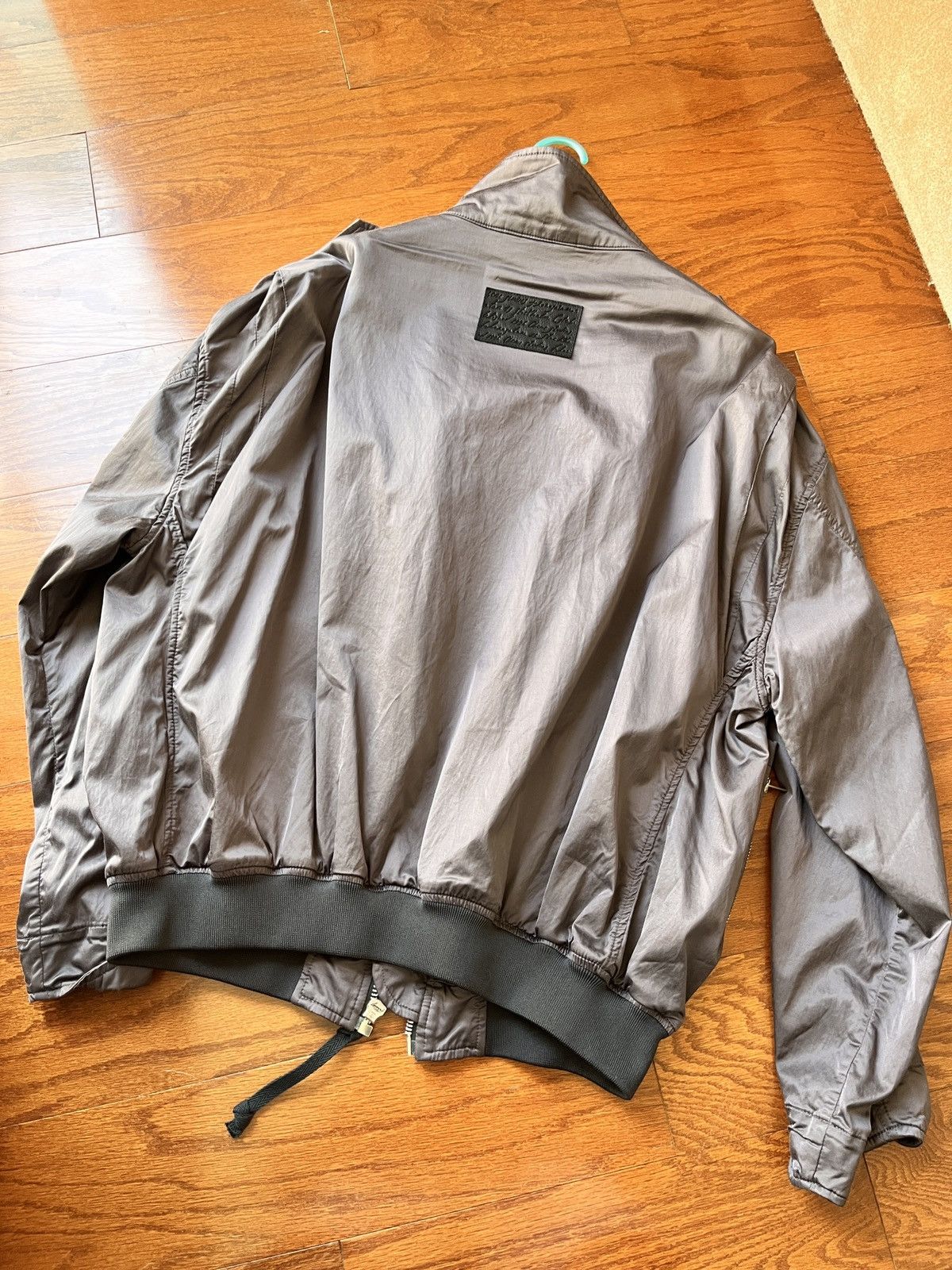 Acne Studios Acne studios ‘Mid Grey Satin Bomber Jacket’ Size US S / EU 44-46 / 1 - 2 Thumbnail