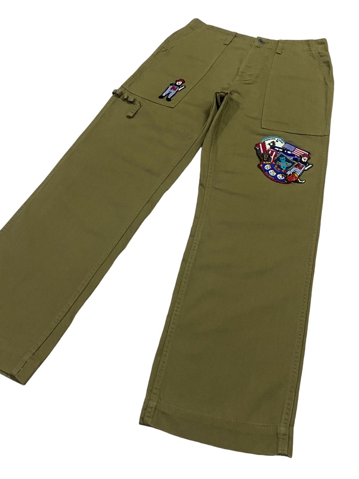 Issey Miyake Ne-Net By Issey Miyake Patch Baker Pants Size US 30 / EU 46 - 22 Thumbnail