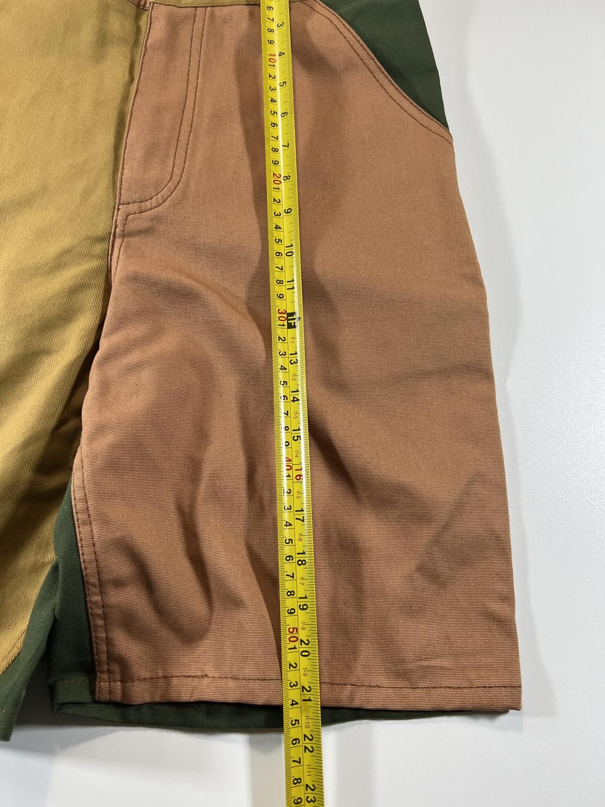 Unknown London Carhartt Custom Men's Colorblock Shorts Multicolor Panel 32 Size US 32 / EU 48 - 5 Thumbnail