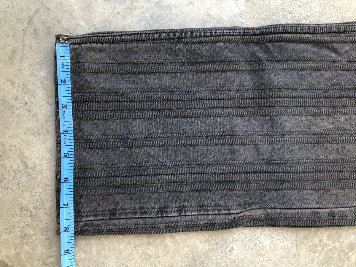 PPFM PPFM 2003 Striped Twill Cargo Double Zip Pocket Denim Size US 29 - 16 Thumbnail