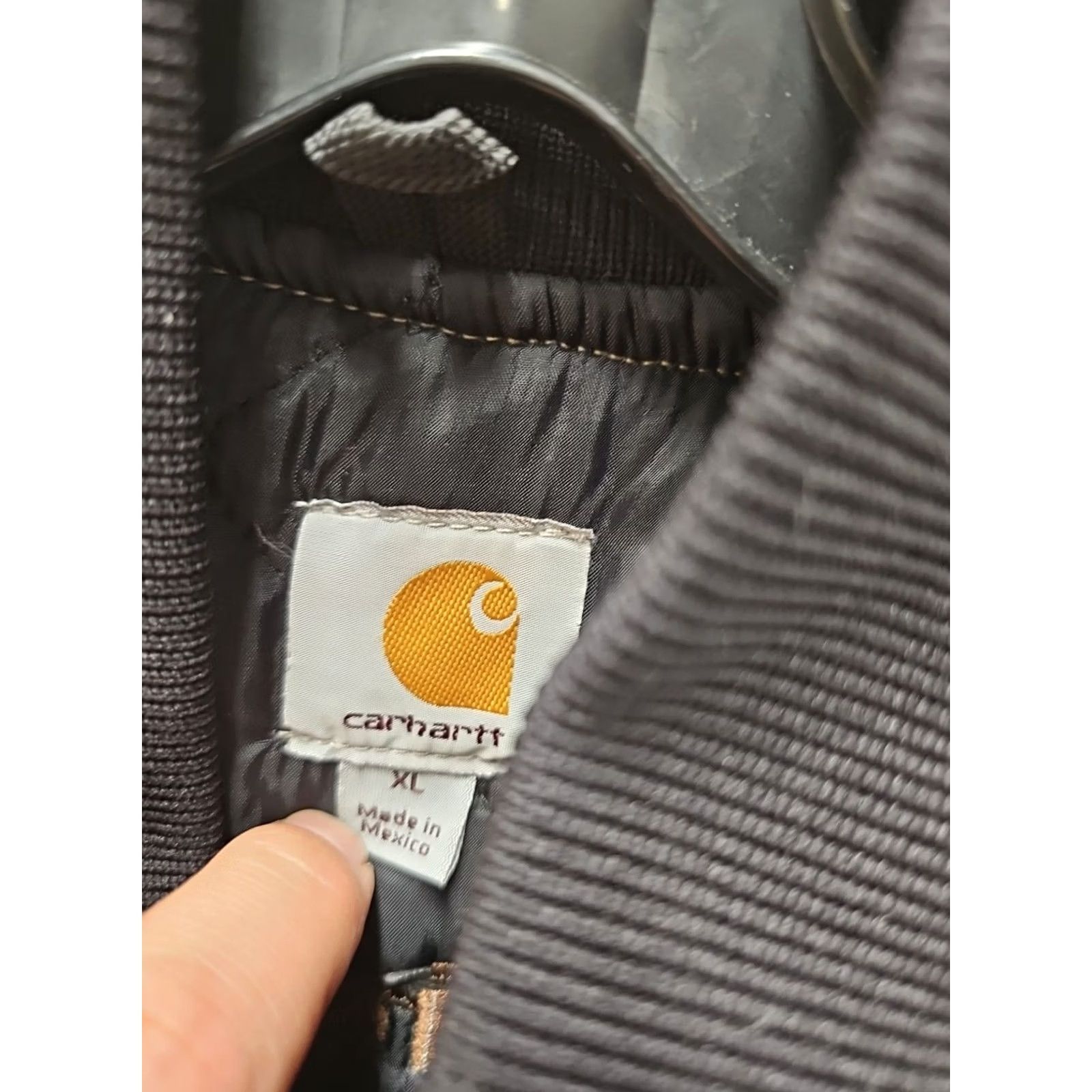Carhartt VINTAGE Carhartt V02 Canvas Work Vest XL Sandstone Cotton Zip Full Zip Lined Logo Solid Brown Mens Vest 9/22ss Size US XL / EU 56 / 4 - 5 Thumbnail