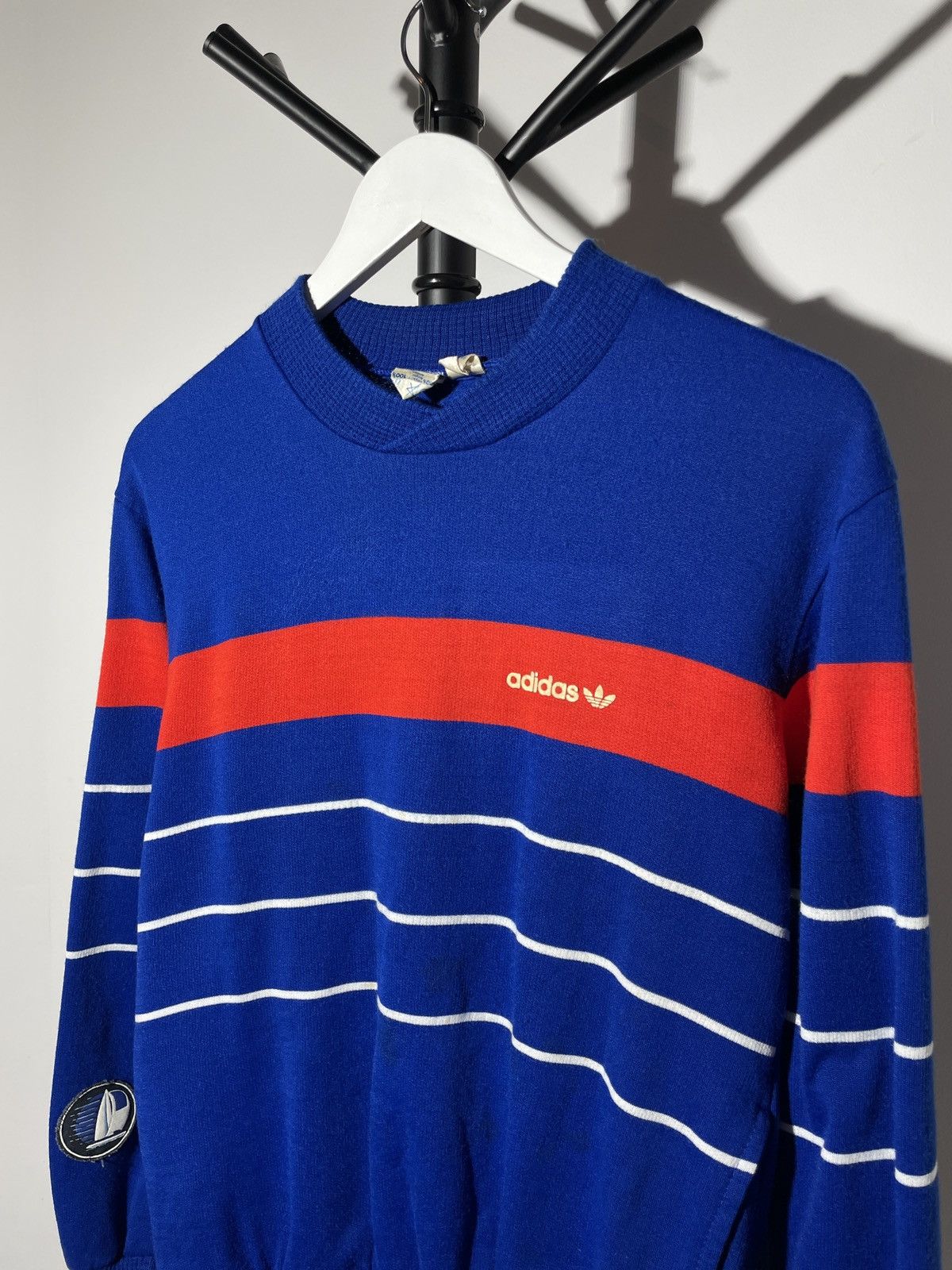 Adidas × Vintage 80s Adidas Ventex Made in France Vintage Sweatshirt Size US XS / EU 42 / 0 - 2 Thumbnail