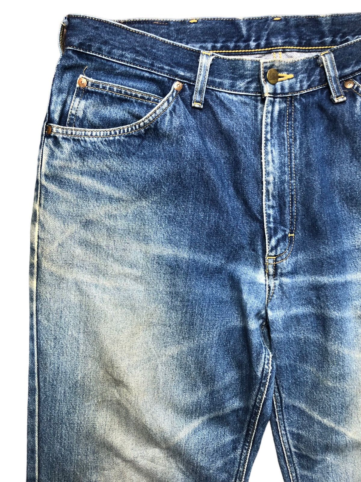 Japanese Brand × Lee × Vintage Vintage Lee Ripped Distressed Denim Jeans Size US 35 - 3 Thumbnail