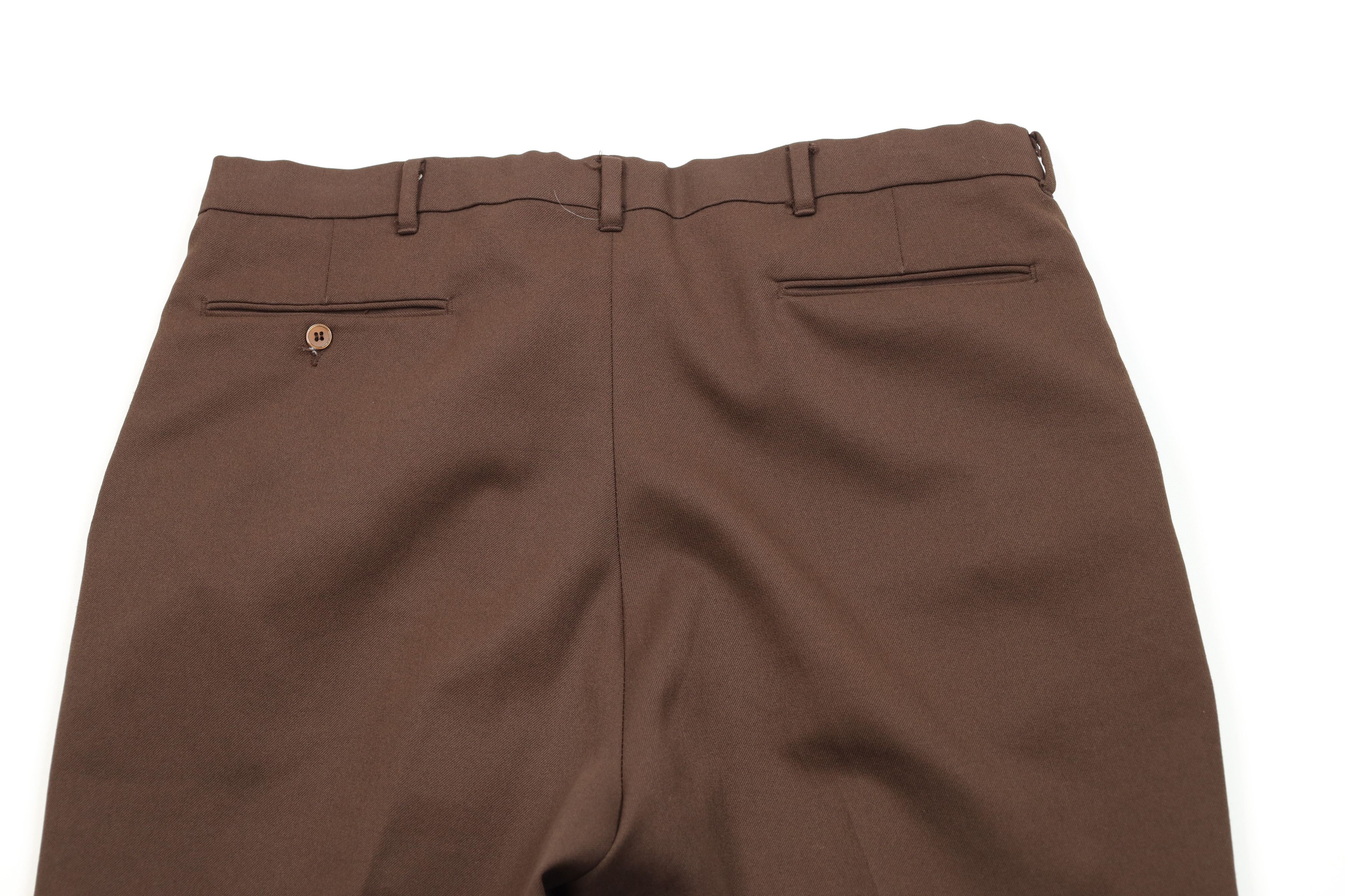Vintage Vintage 70s Streetwear Bell Bottoms Chino Pants Brown USA Size US 36 / EU 52 - 11 Thumbnail