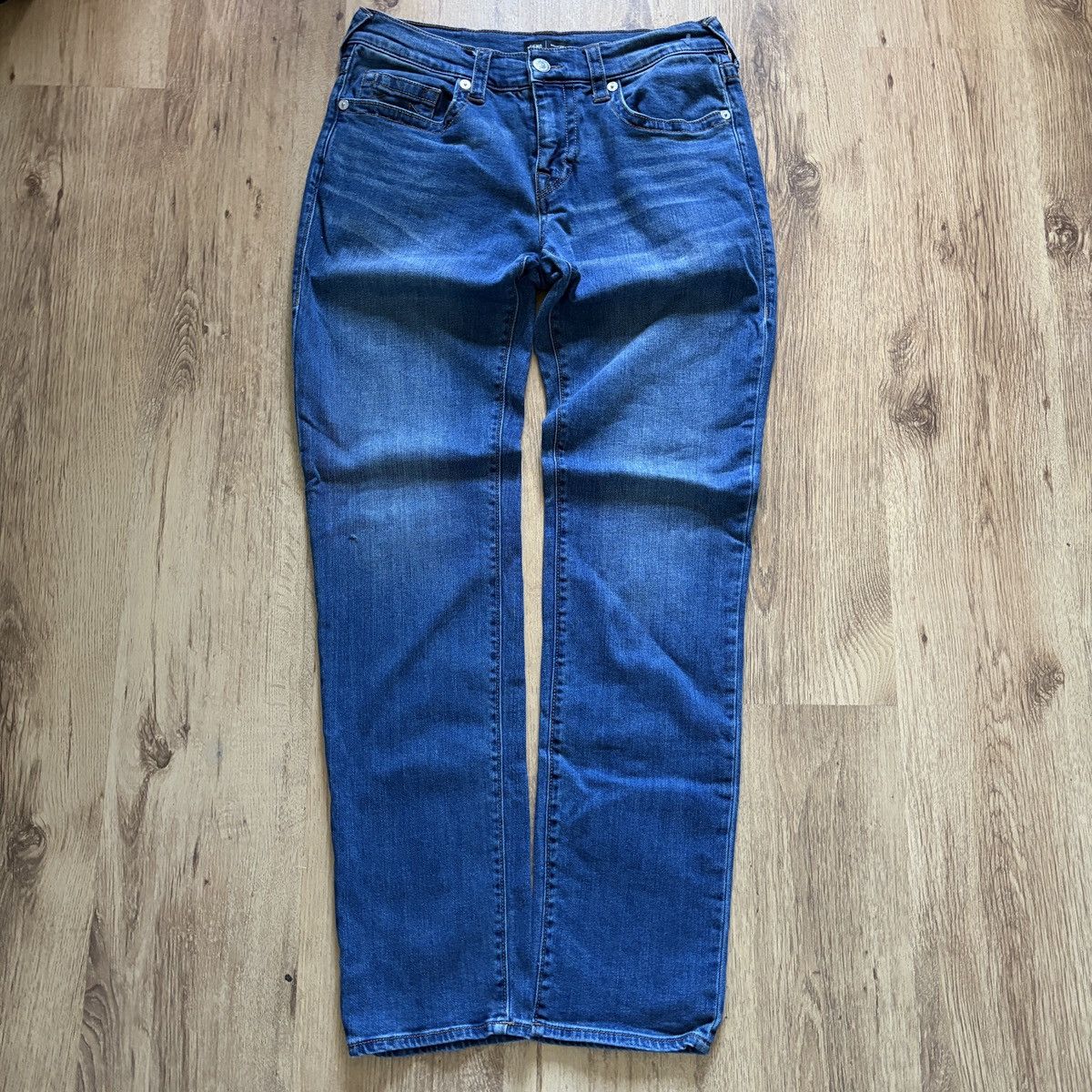 True Religion Y2K True Religion Blue Denim Jeans 30x33 Size US 30 / EU 46 - 3 Thumbnail