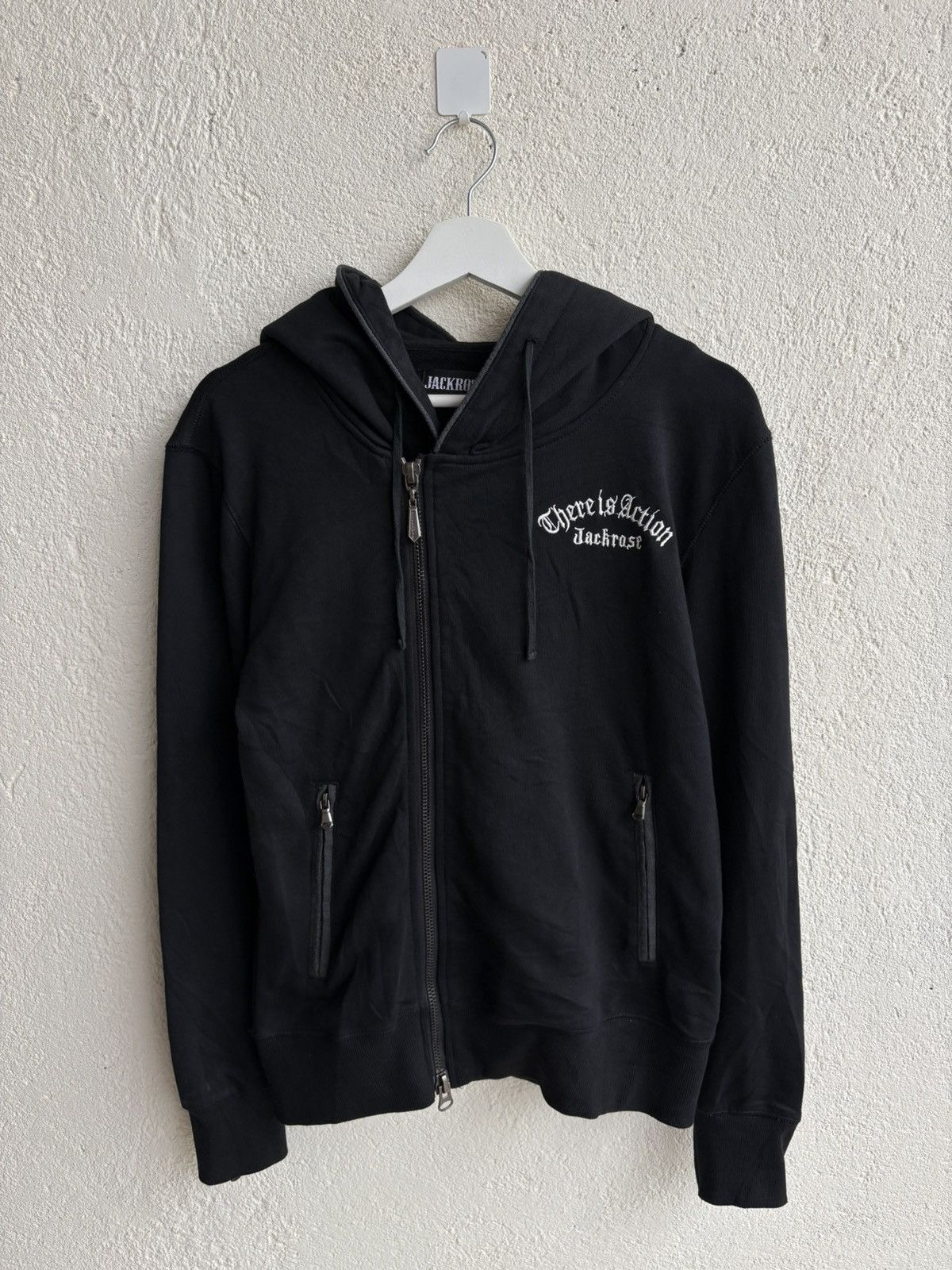 14th Addiction 14th Addiction B-Terry Cross Zip Hoodie | Grailed
