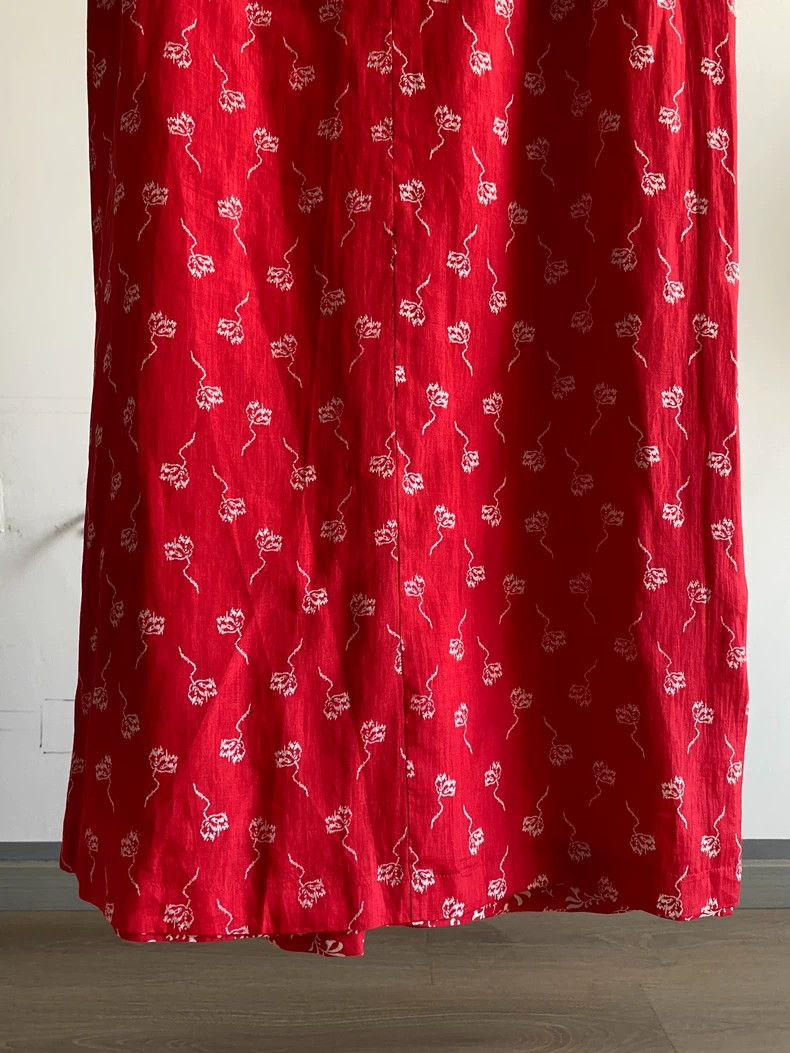 Comme des Garcons Comme Des Garcons size M Double floral deconstructed linen Size 25" / US 0 / IT 36 - 6 Thumbnail