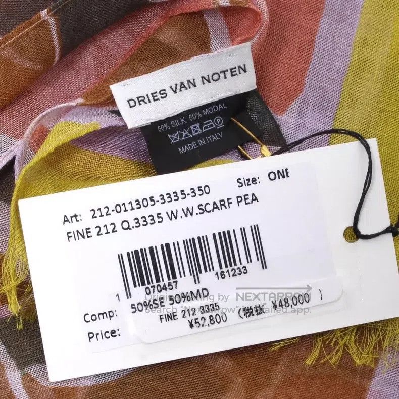 Dries Van Noten Dries Van Noten Shawl and scarf Size ONE SIZE - 8 Thumbnail