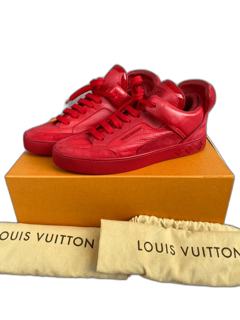 Louis Vuitton Kanye West x Louis Vuitton Red Sneakers-yf Size US 8 / EU 41 - 1 Thumbnail
