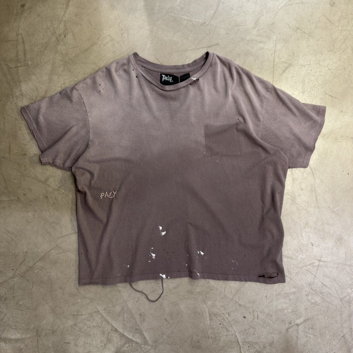 Paly Hollywood Bead T-Shirt Brown