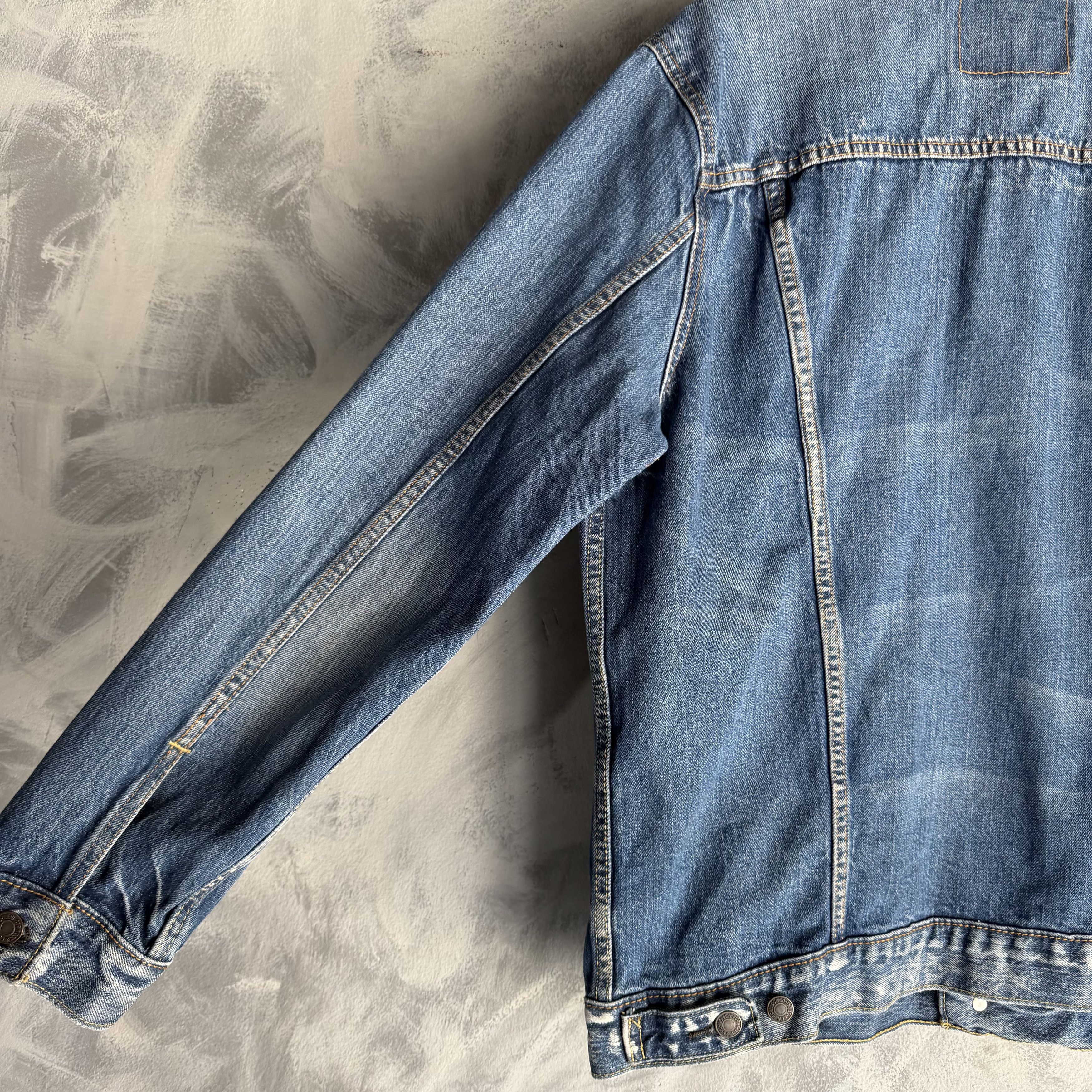 Levi's Levis Trucker Jacket Medium Wash Denim 72334-0140 Cotton Size US XXL / EU 58 / 5 - 6 Thumbnail