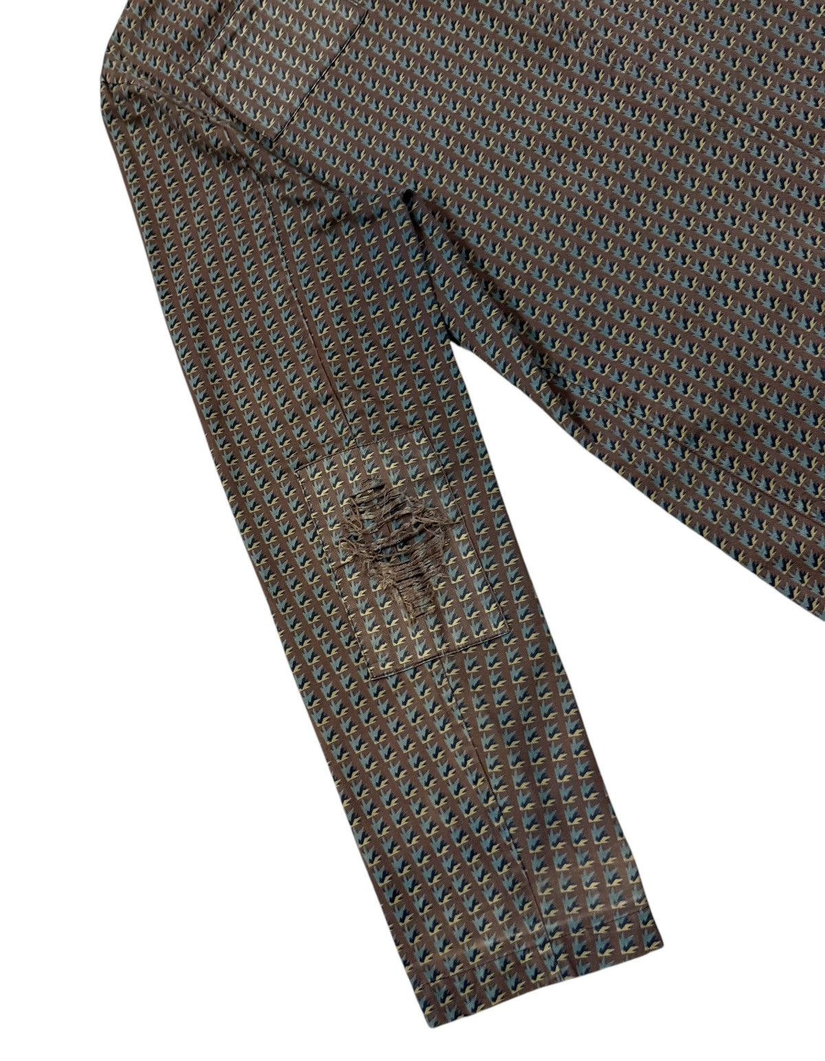 Undercover S/S2002 Undercover Illusion Of Haze Patchwork Coat Jacket Size US L / EU 52-54 / 3 - 15 Thumbnail