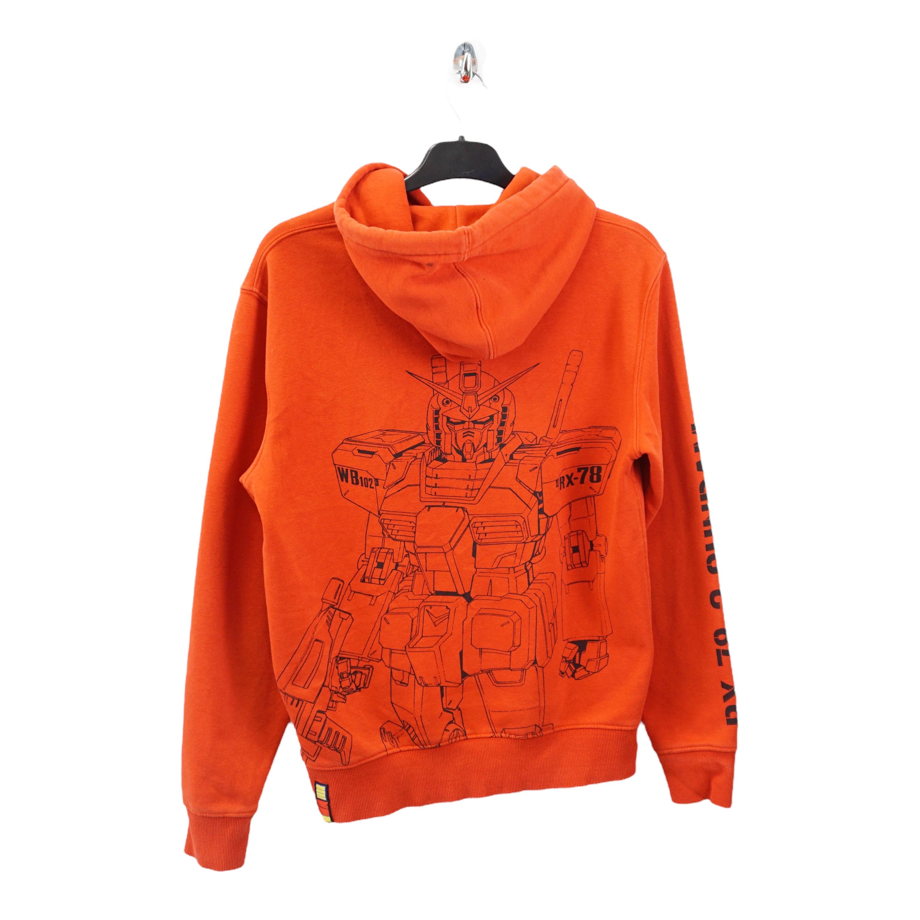 Japanese Brand Mobile Suit Gundam Anime Graphic Hoodie Size US XS / EU 42 / 0 - 3 Thumbnail