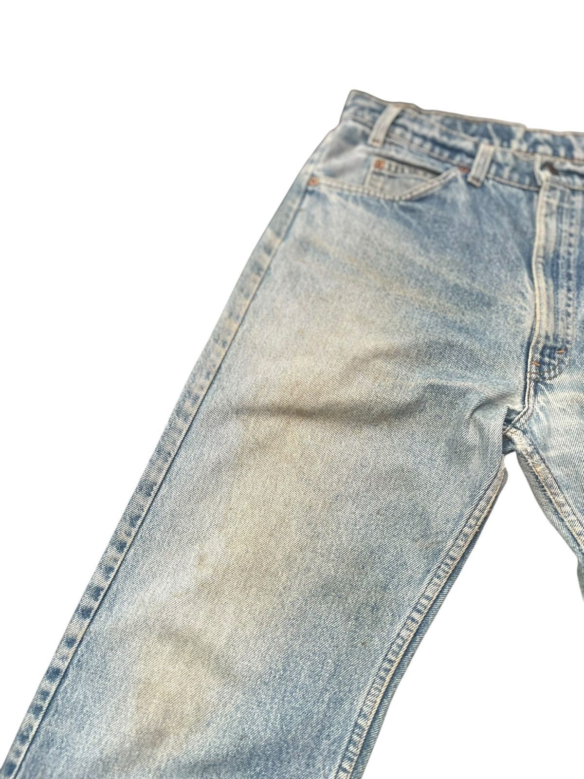 Levi's Vintage 1989 Levis 505 Orange Tab USA Size US 33 - 6 Thumbnail