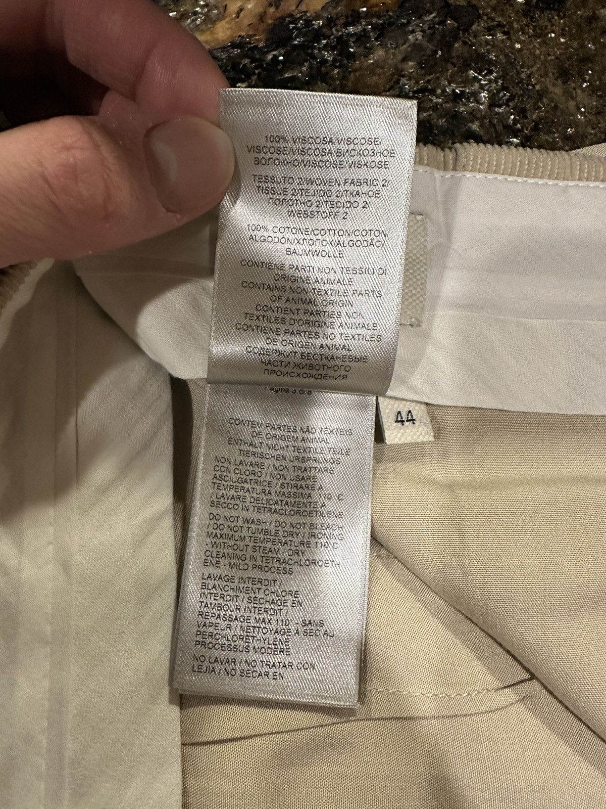Bottega Veneta Bottega Veneta Daniel Lee Khaki / Corduroy Cargo 2020 Pants Size US 34 / EU 50 - 17 Thumbnail