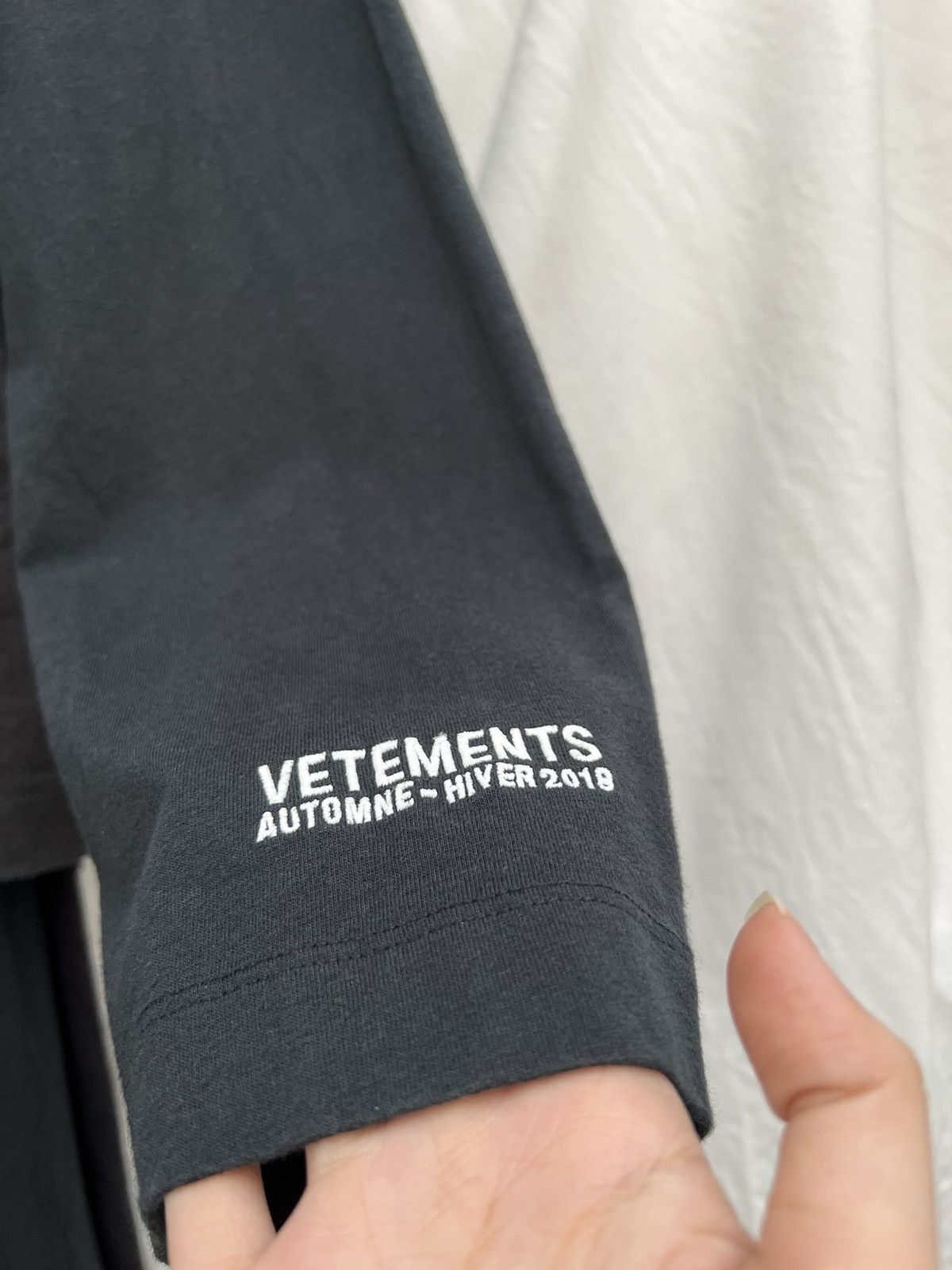 Vetements Vetements PARIS layered Tshirt dress Size US XS / EU 42 / 0 - 11 Thumbnail