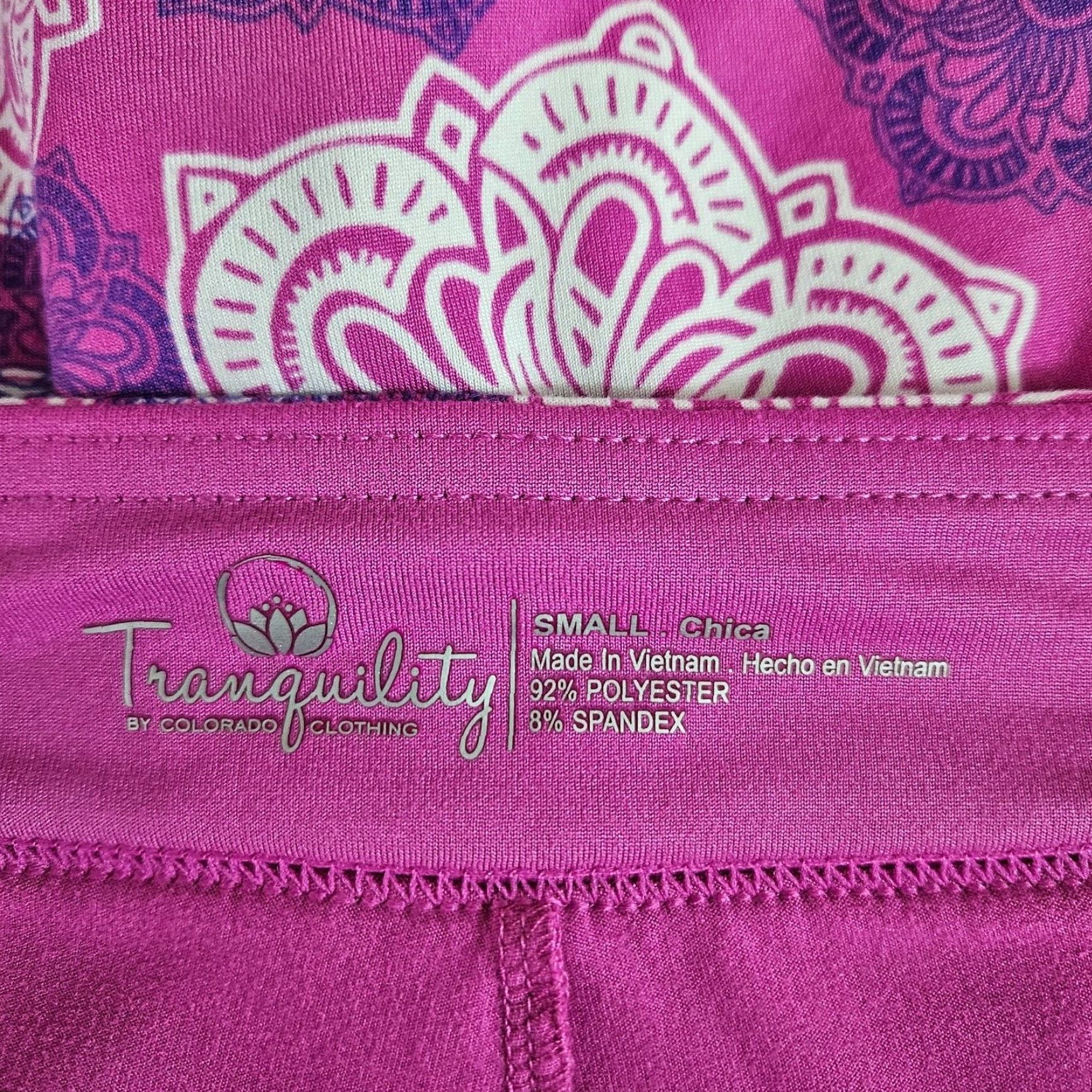 Pinko Tranquility Skort Womens Small Pink Purple Pull On Athletic Activewear Size ONE SIZE - 3 Thumbnail
